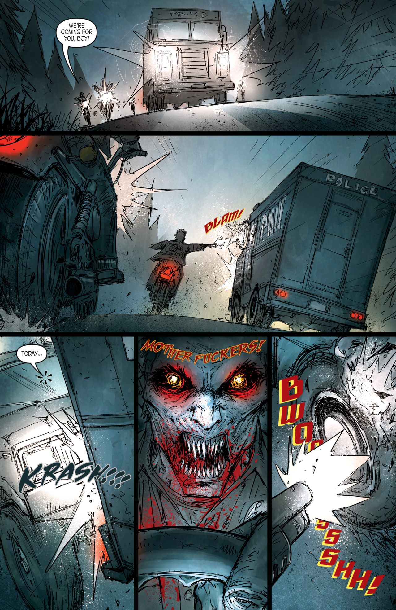 Read online John Carpenter's Night Terrors comic -  Issue #13 Horseman - 93