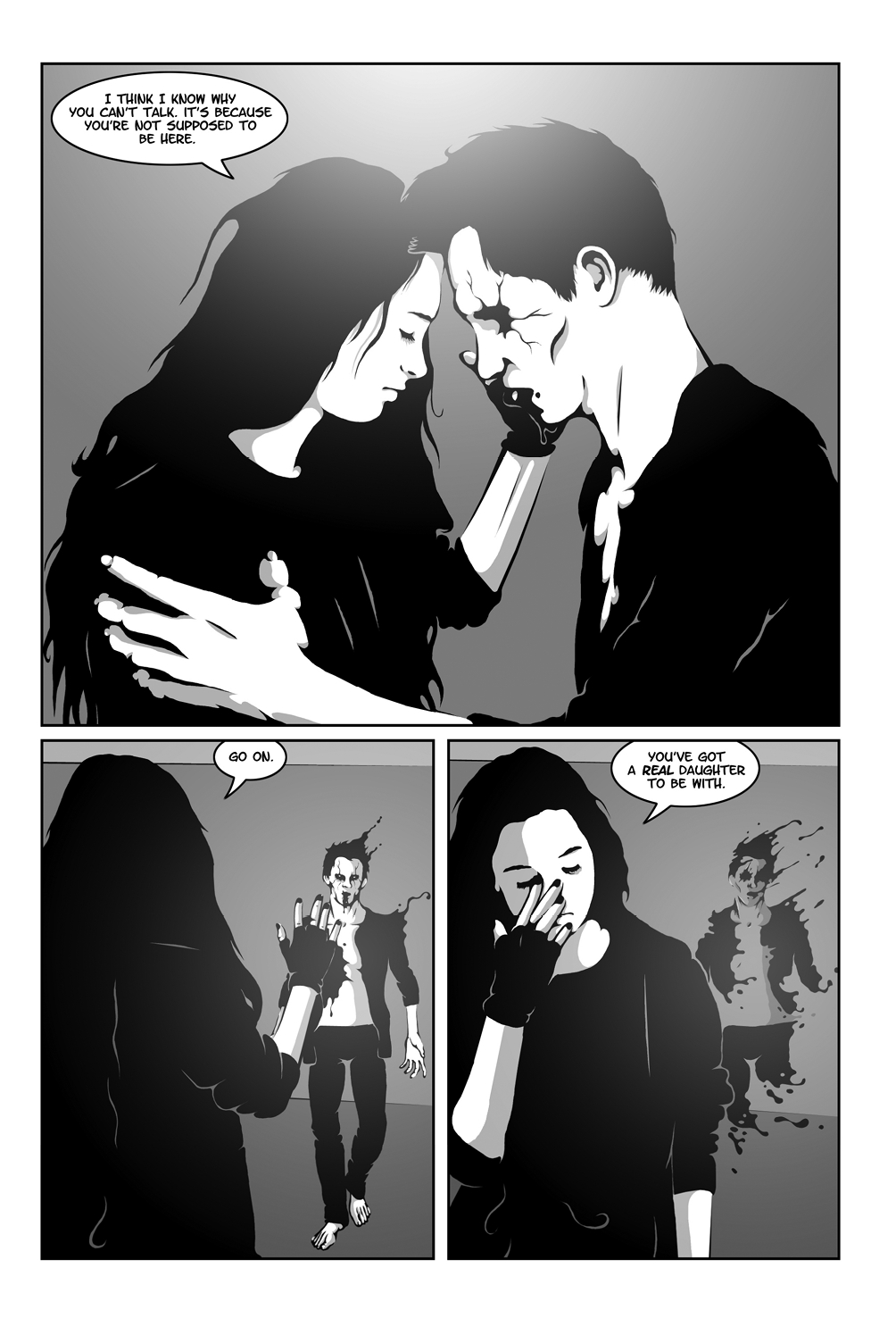 Read online Hollow Girl comic -  Issue #4 - 48