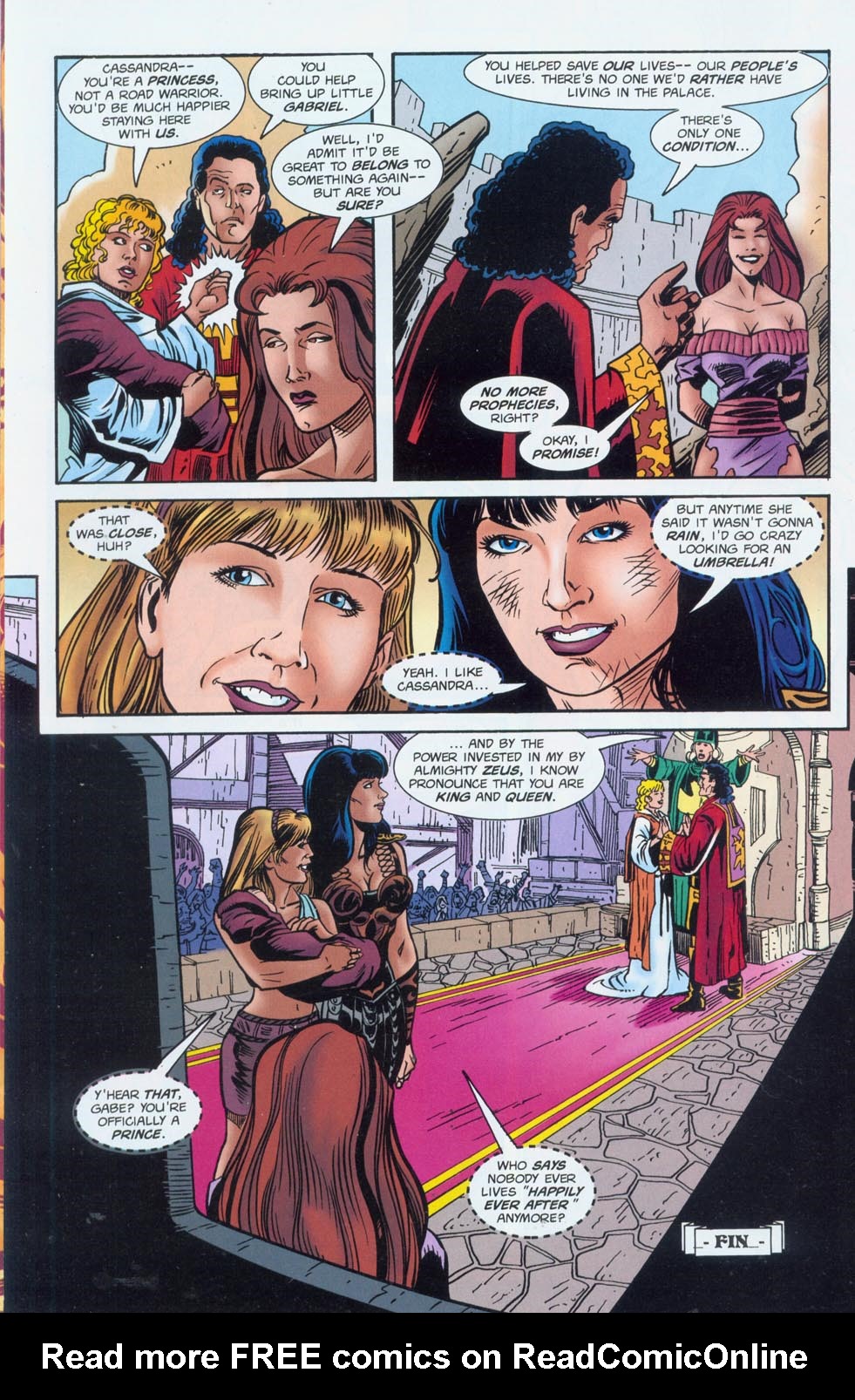 Read online Xena: Warrior Princess vs Callisto comic -  Issue #3 - 24