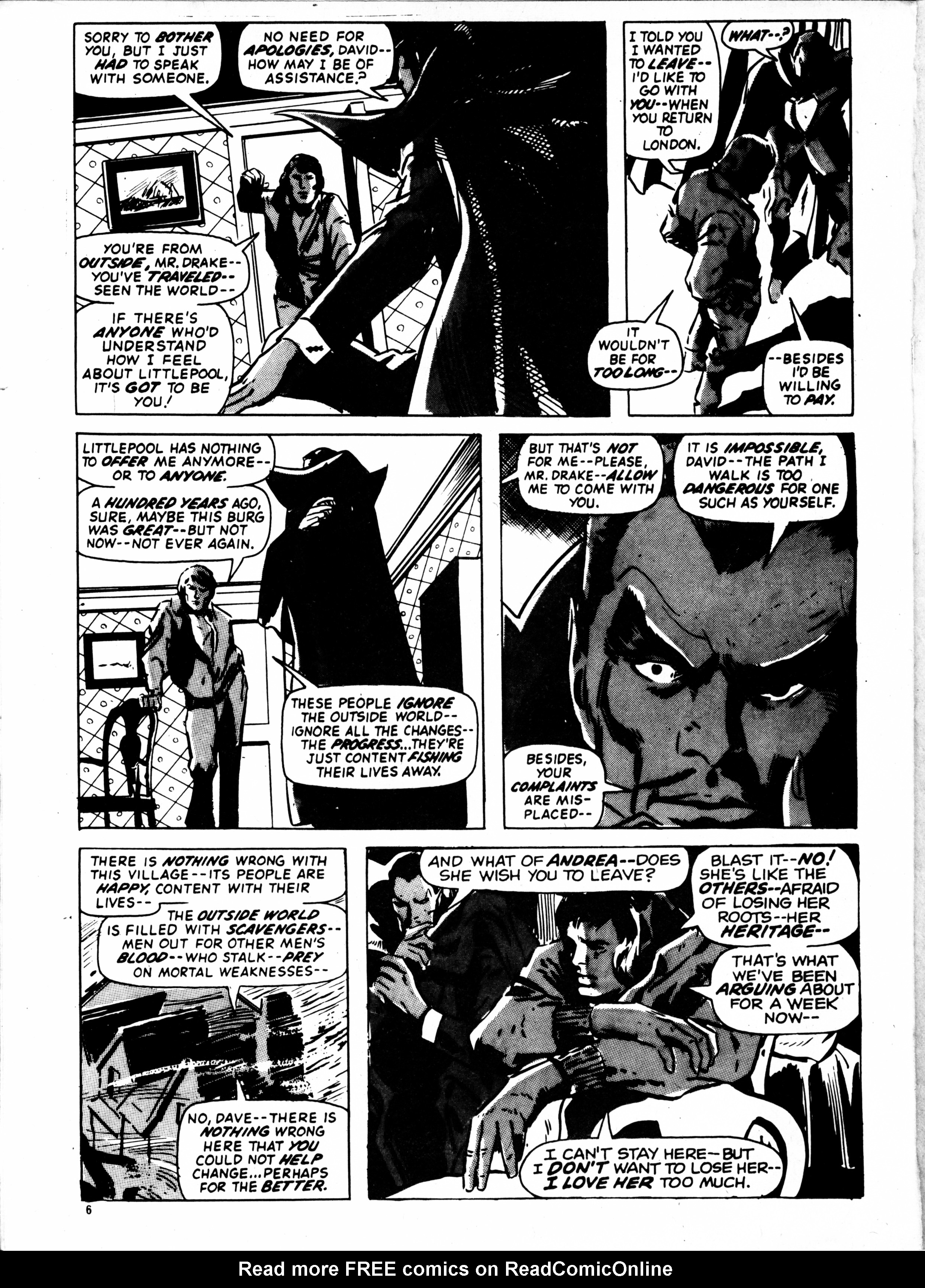 Read online Dracula Lives (1974) comic -  Issue #19 - 6