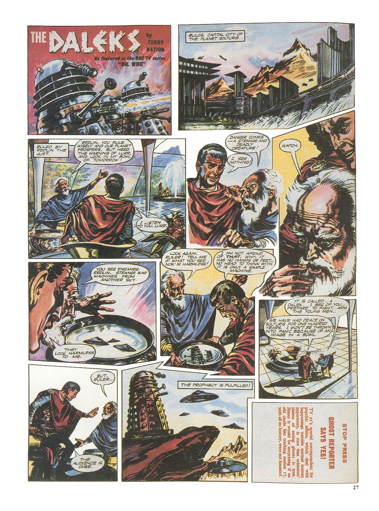 Read online Dalek Chronicles comic -  Issue # TPB - 27