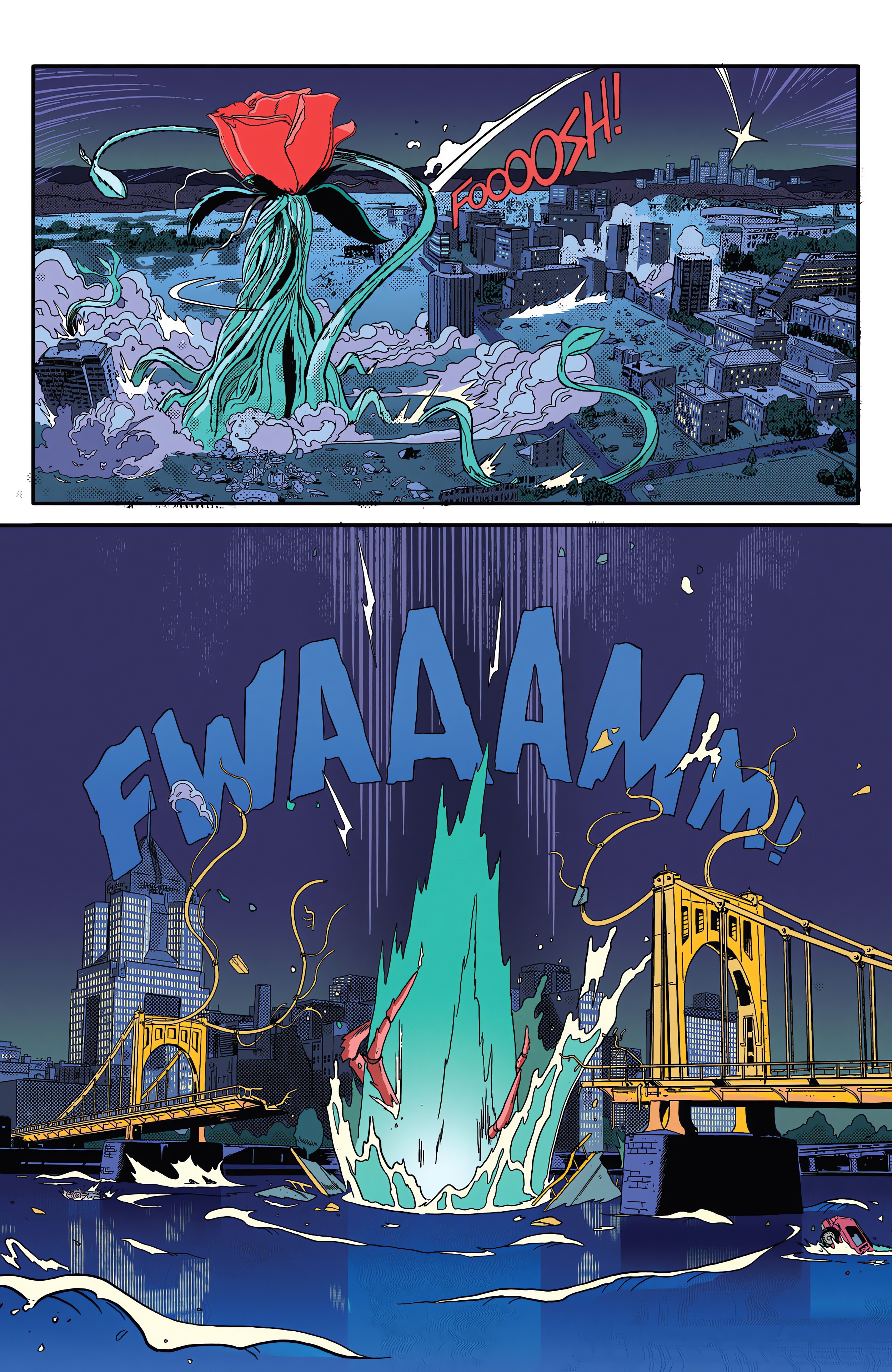 Read online Godzilla Rivals: Biollante Vs. Destoroyah comic -  Issue # Full - 34