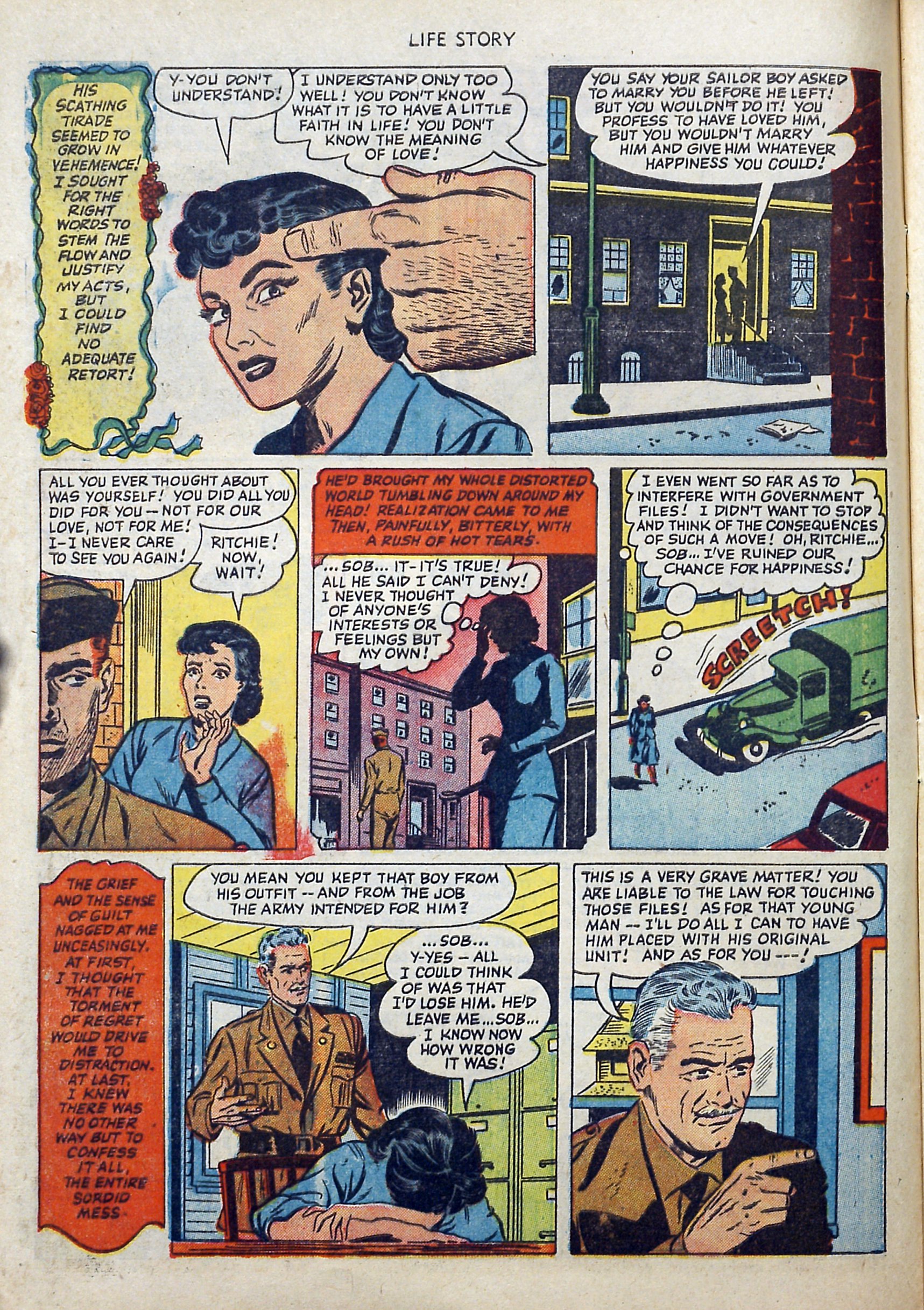 Read online Life Story comic -  Issue #34 - 12