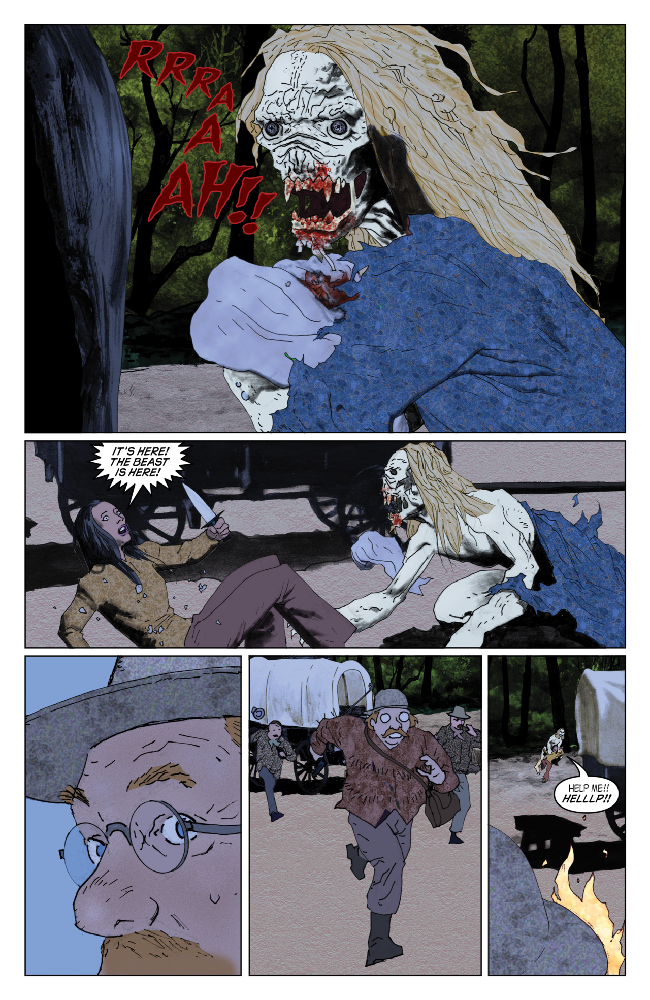 Read online John Carpenter's Night Terrors comic -  Issue # Black Sparrow - 107