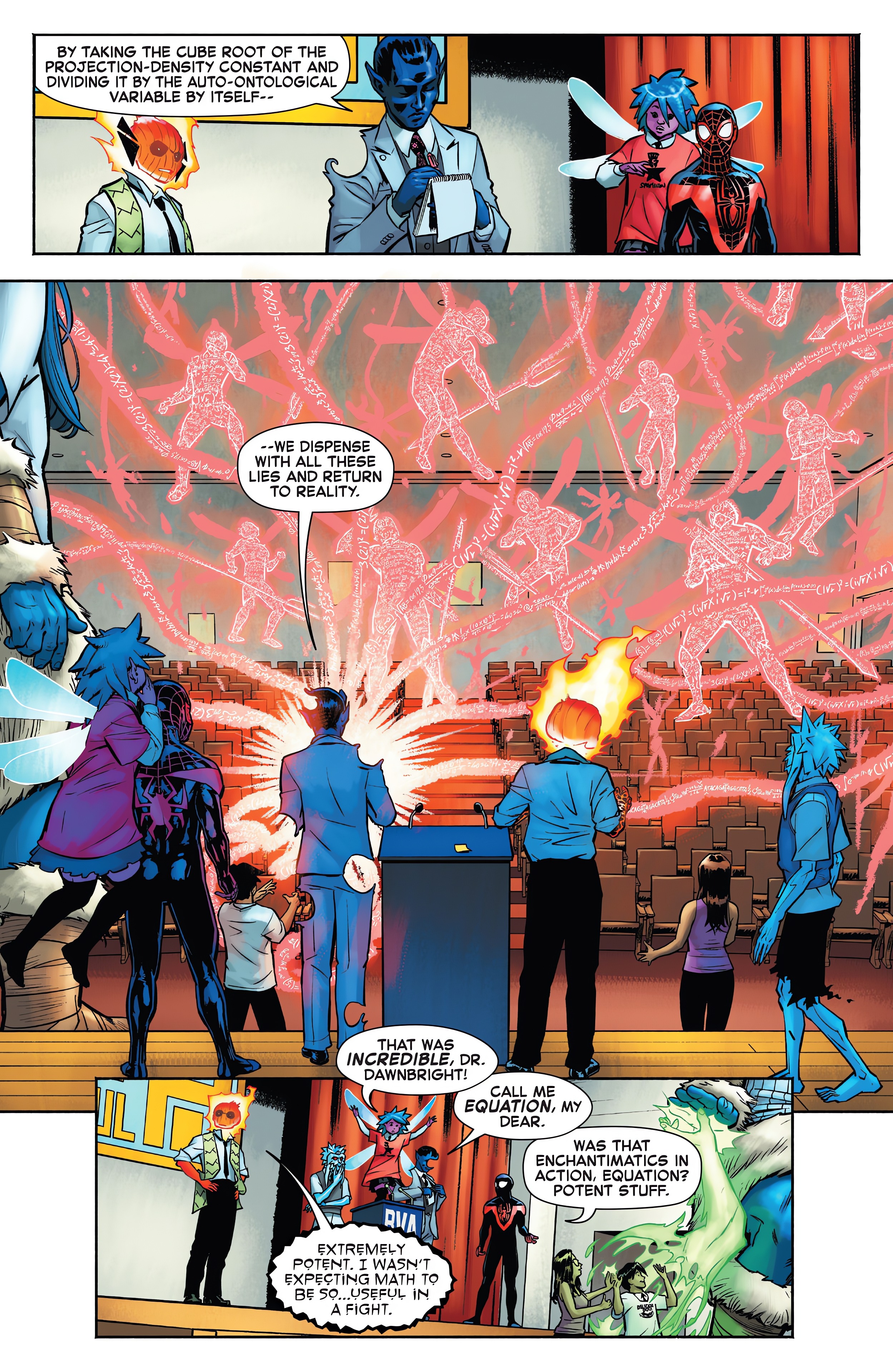 Read online Strange Academy: Miles Morales comic -  Issue #1 - 17