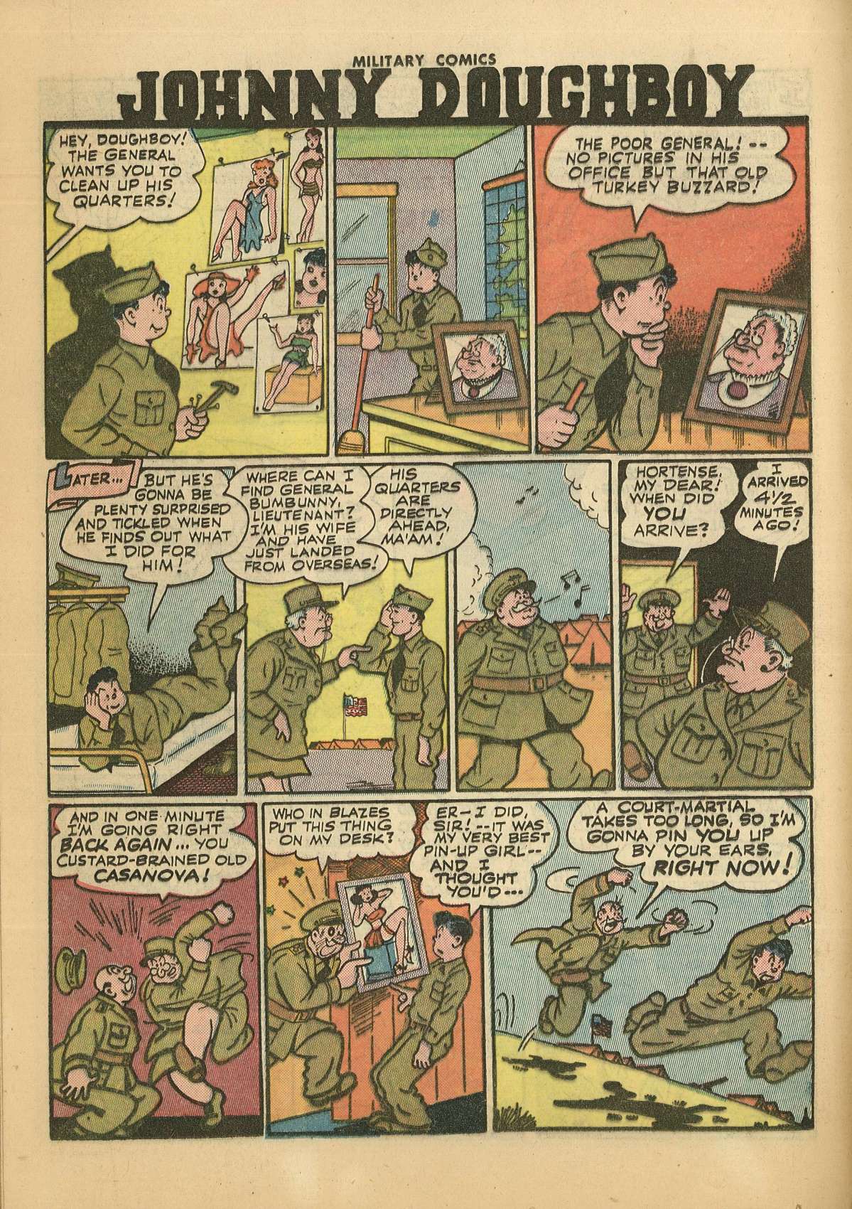 Read online Military Comics comic -  Issue #28 - 30