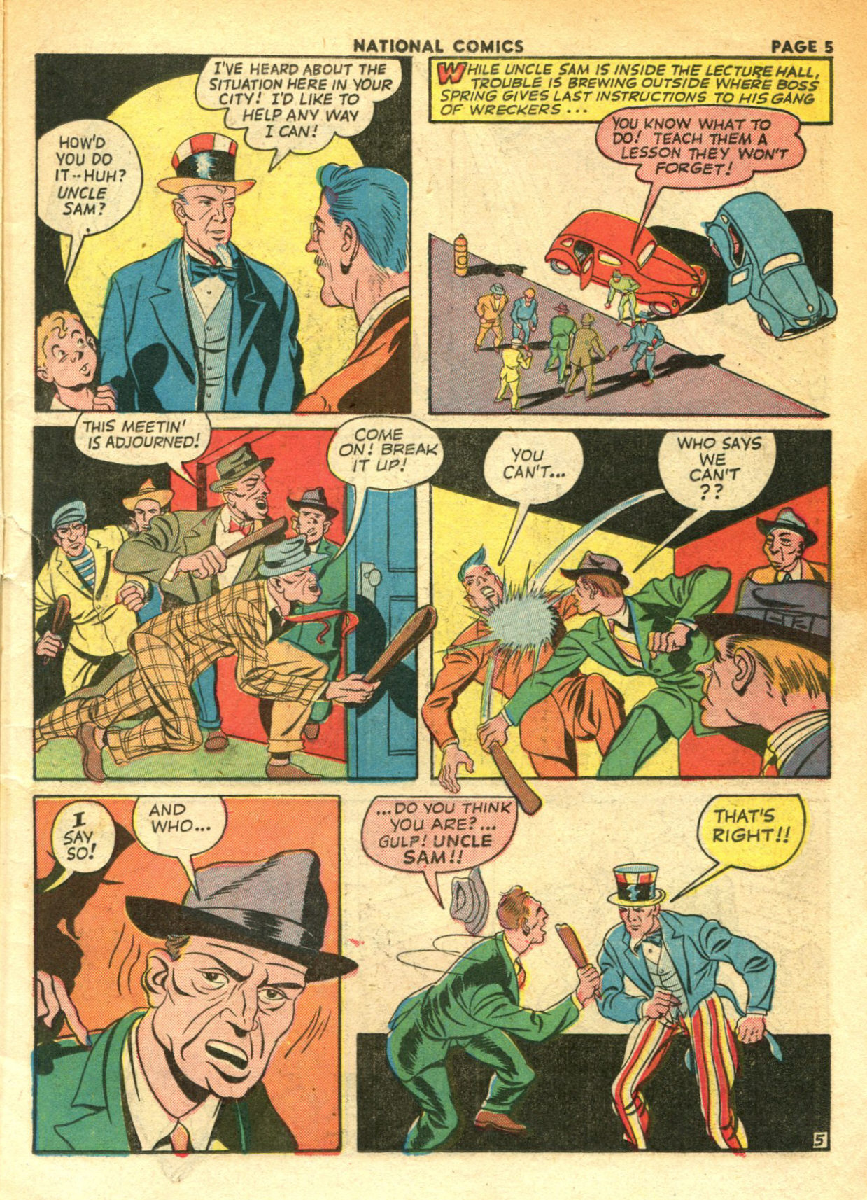 Read online National Comics comic -  Issue #33 - 7