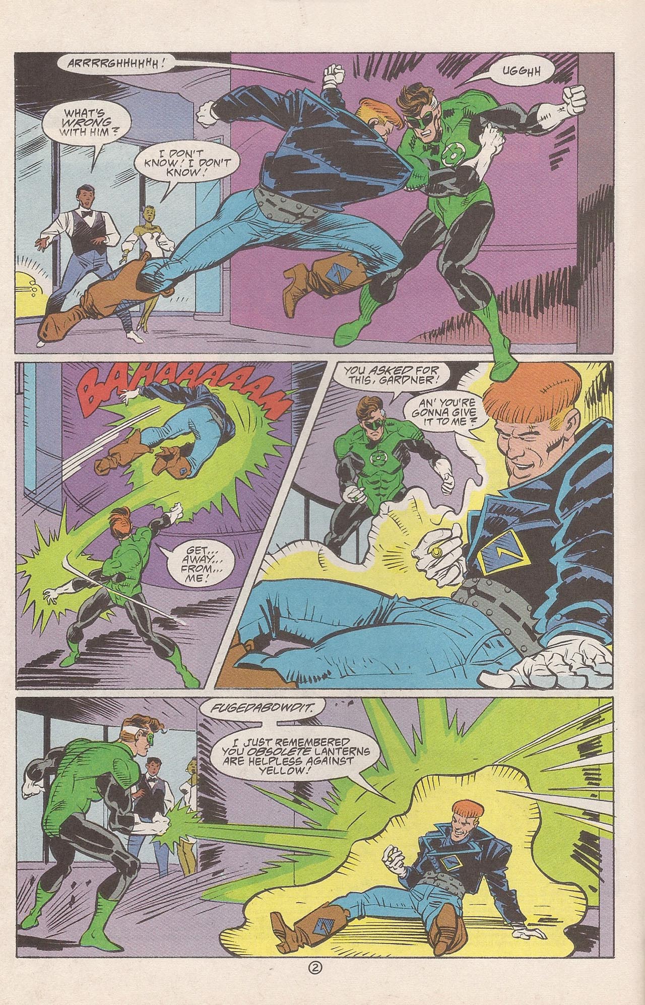 Read online Guy Gardner comic -  Issue #6 - 4