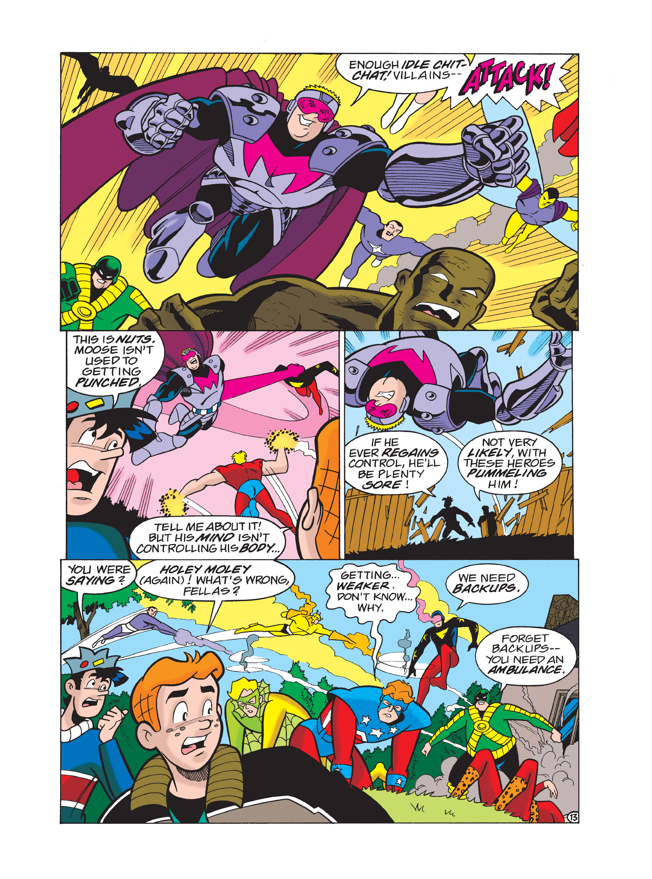 Read online Archie 75th Anniversary Digest comic -  Issue #1 - 129