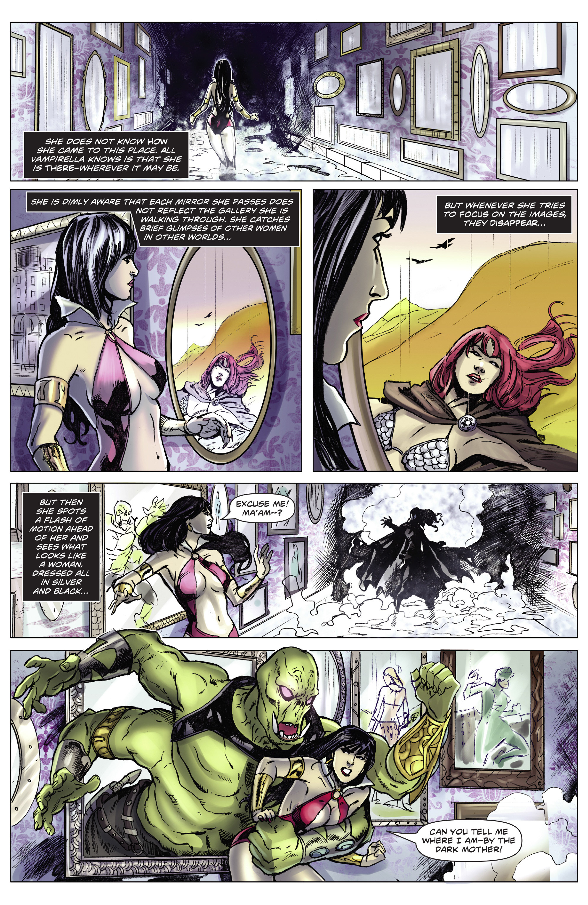 Read online Swords of Sorrow: Vampirella & Jennifer Blood comic -  Issue #2 - 11