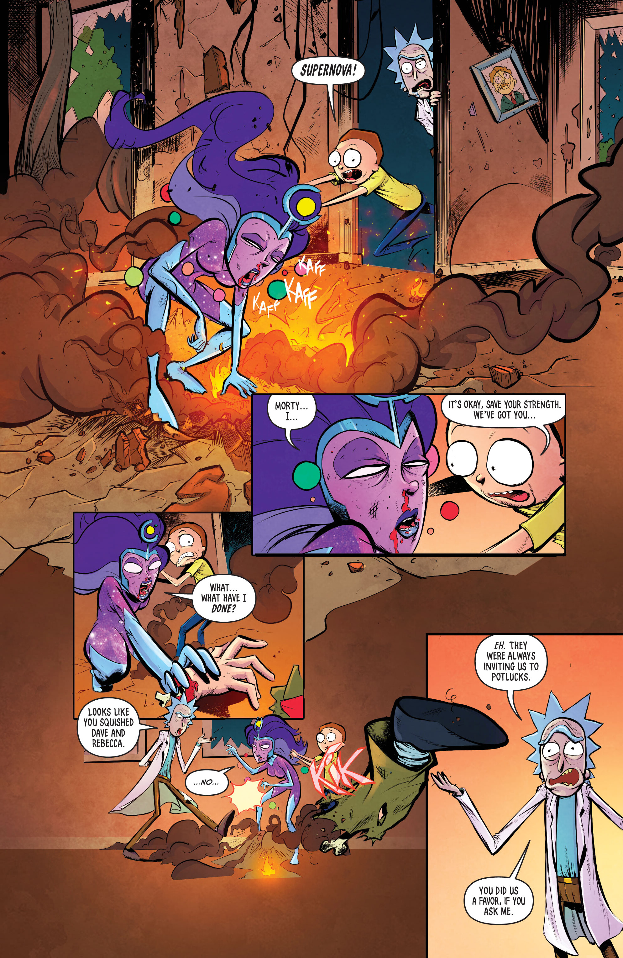 Read online Rick and Morty: Crisis on C-137 comic -  Issue # TPB - 15