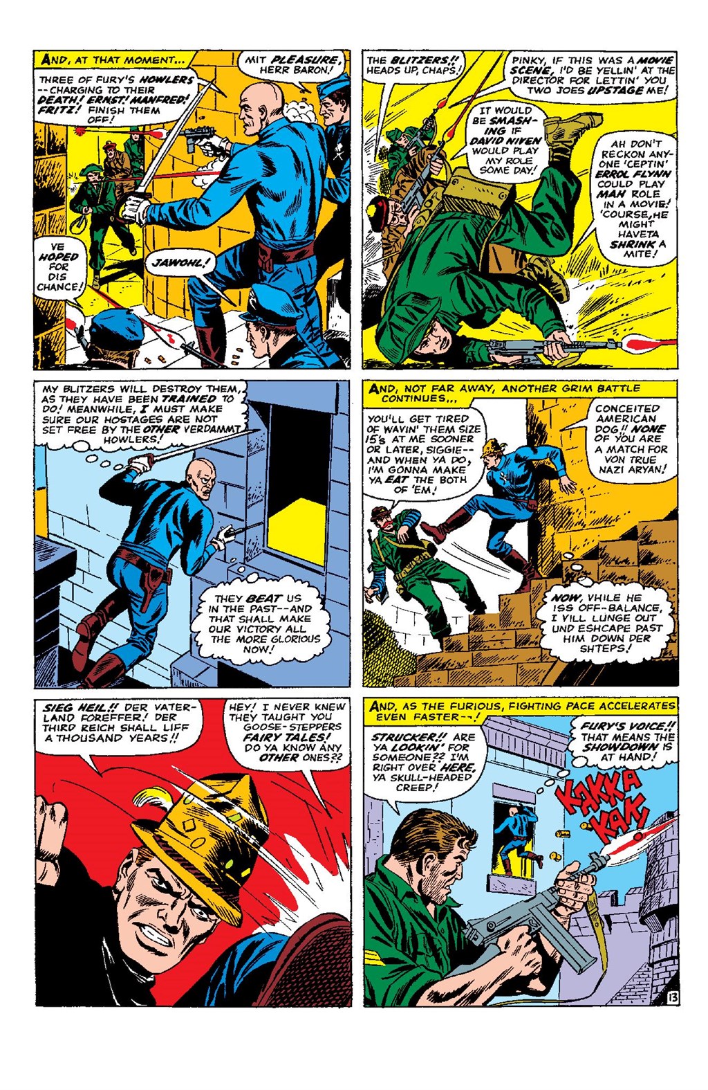 Read online Sgt. Fury Epic Collection: The Howling Commandos comic -  Issue #Sgt. Fury Epic Collection Berlin Breakout (Part 1) - 18