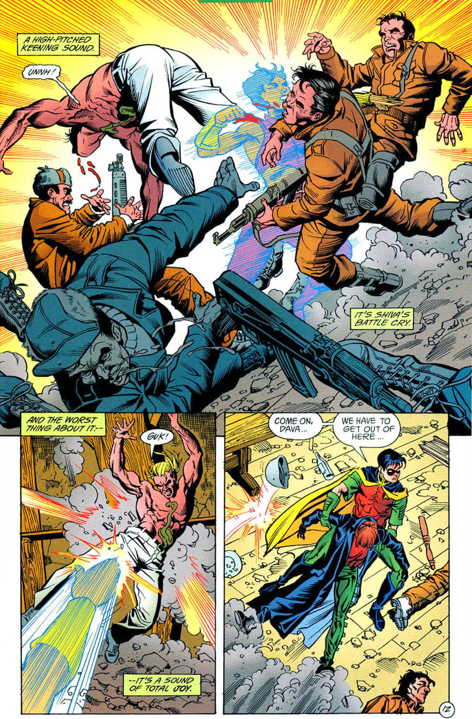 Read online Batman: Cataclysm comic -  Issue #8 - 12