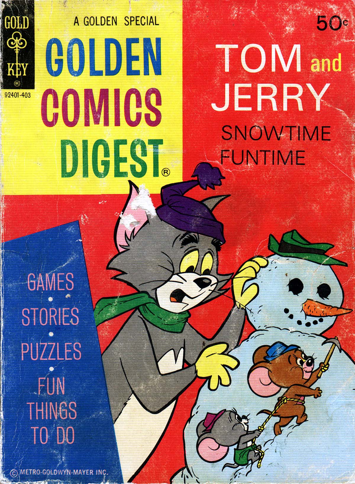 Read online Golden Comics Digest comic -  Issue #35 - 1