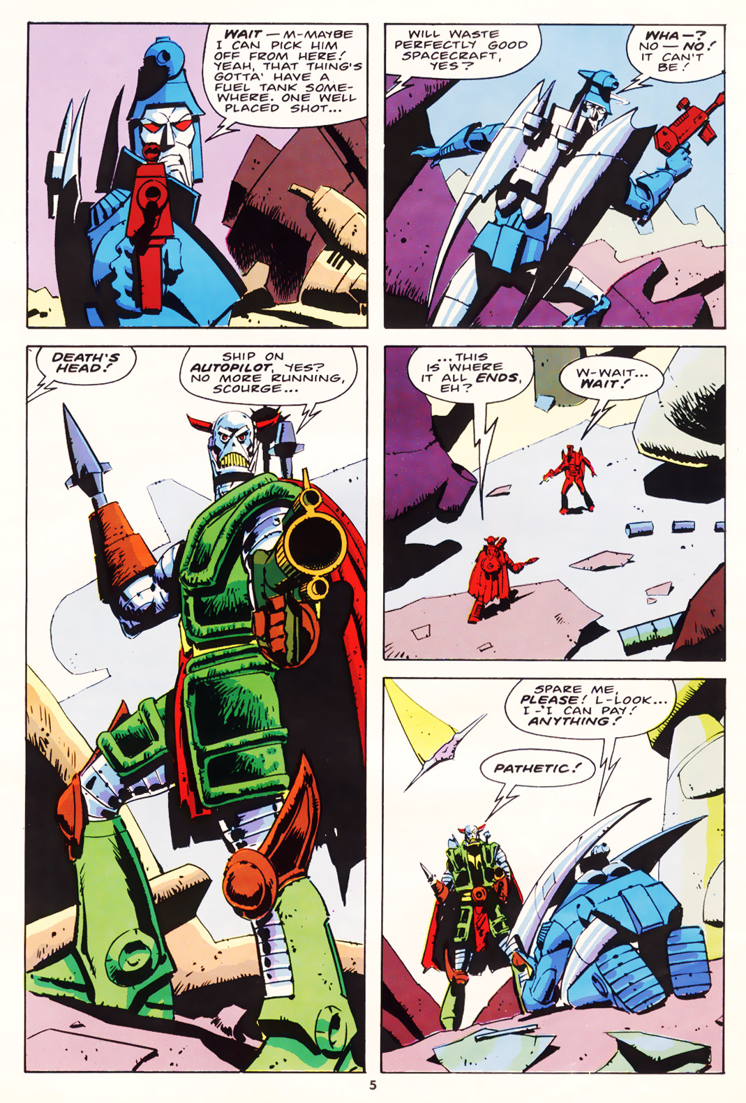 Read online The Transformers (UK) comic -  Issue #290 - 8