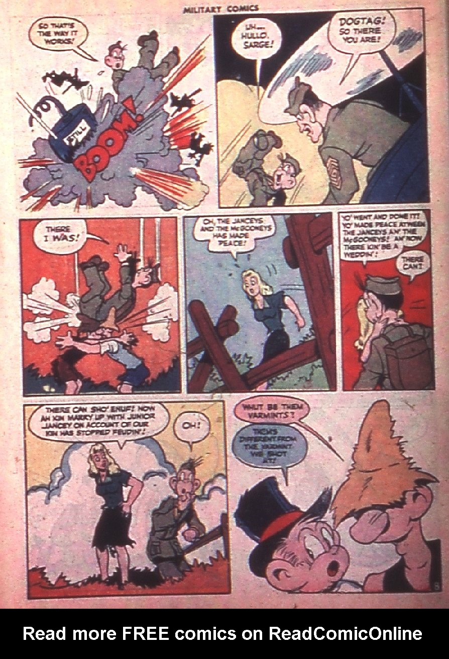 Read online Military Comics comic -  Issue #43 - 38