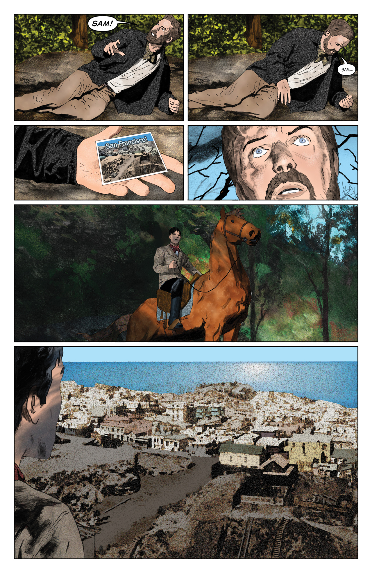 Read online John Carpenter's Night Terrors comic -  Issue # Black Sparrow - 129