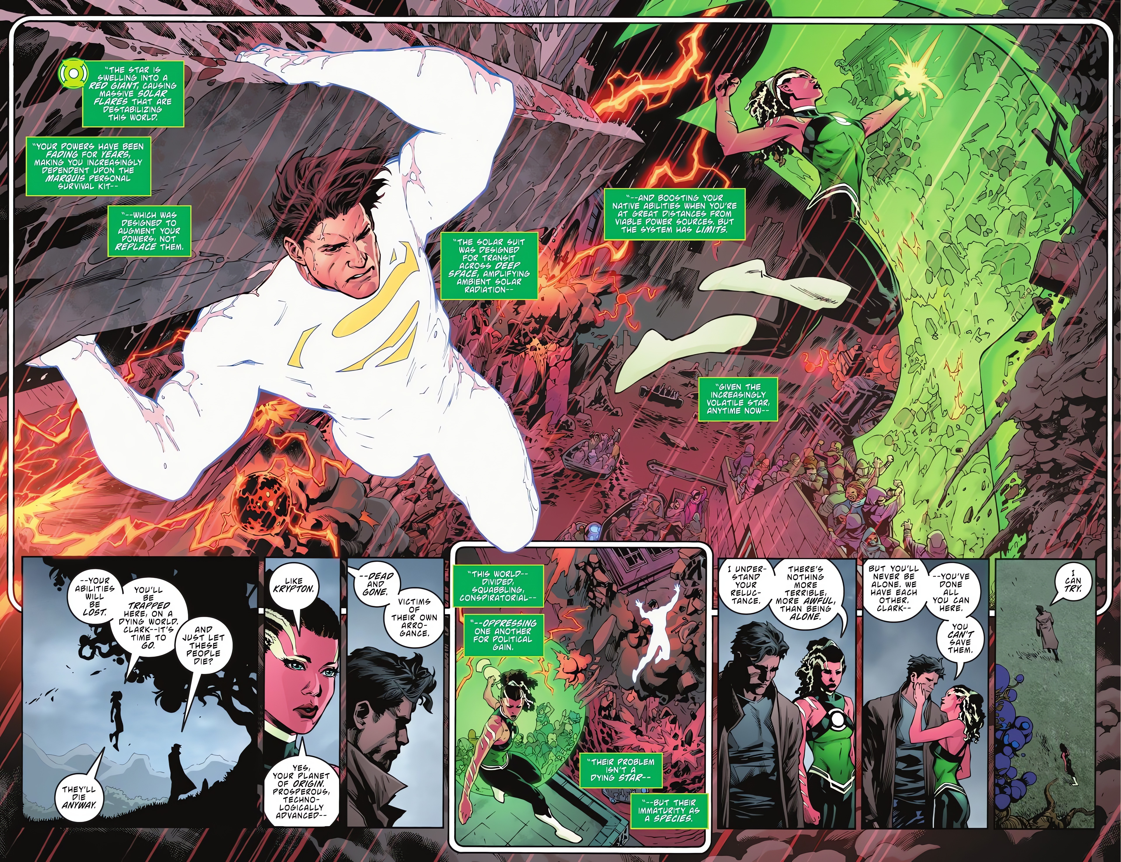 Read online Superman: Lost comic -  Issue #6 - 8