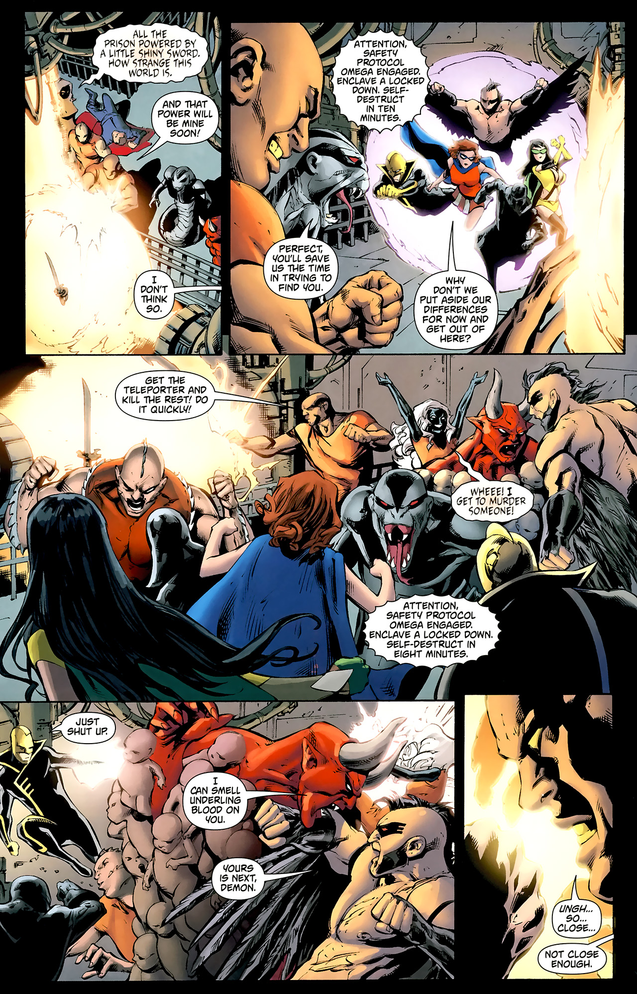 Read online Freedom Fighters (2010) comic -  Issue #6 - 9