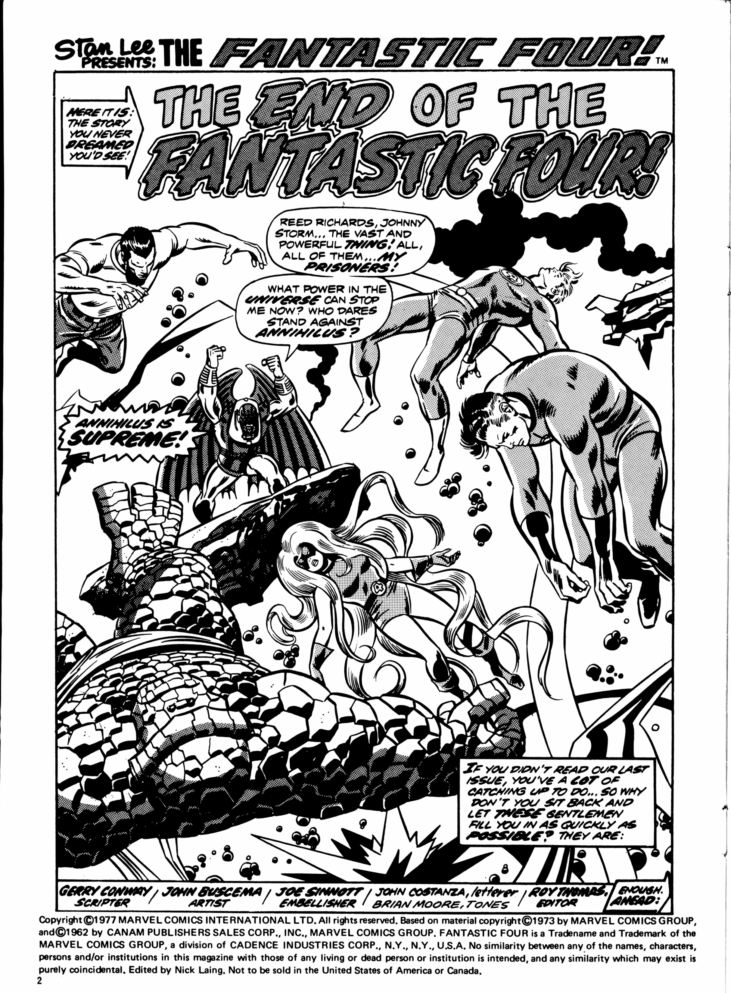 Read online Fantastic Four (1982) comic -  Issue #9 - 2