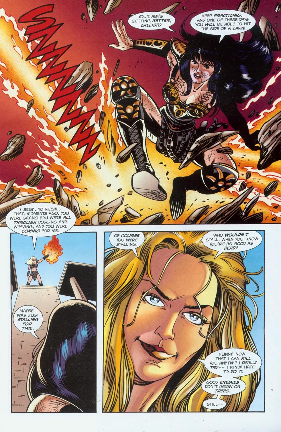 Read online Xena: Warrior Princess vs Callisto comic -  Issue #3 - 5