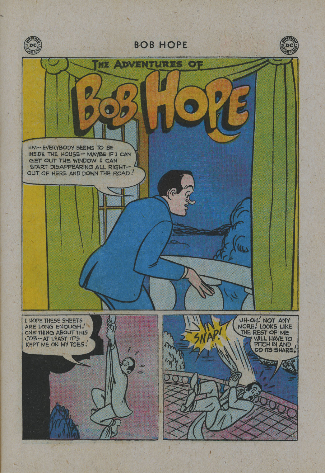 Read online The Adventures of Bob Hope comic -  Issue #52 - 25