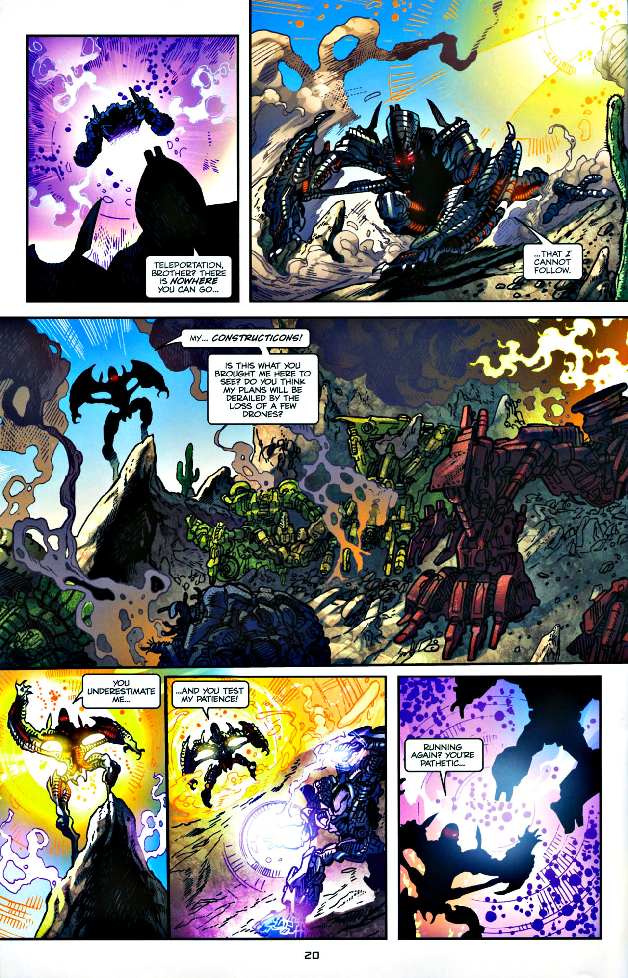 Read online Transformers: Tales of The Fallen comic -  Issue #4 - 21