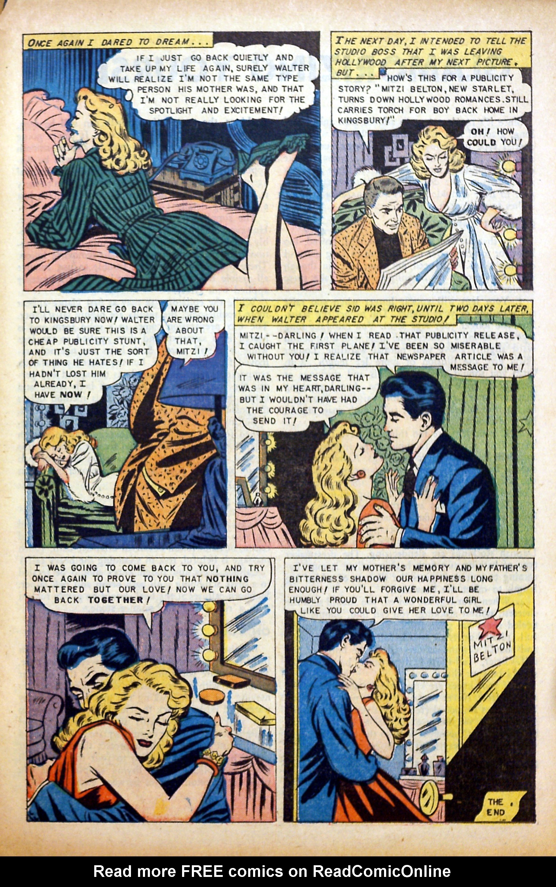 Read online Glamorous Romances comic -  Issue #65 - 25