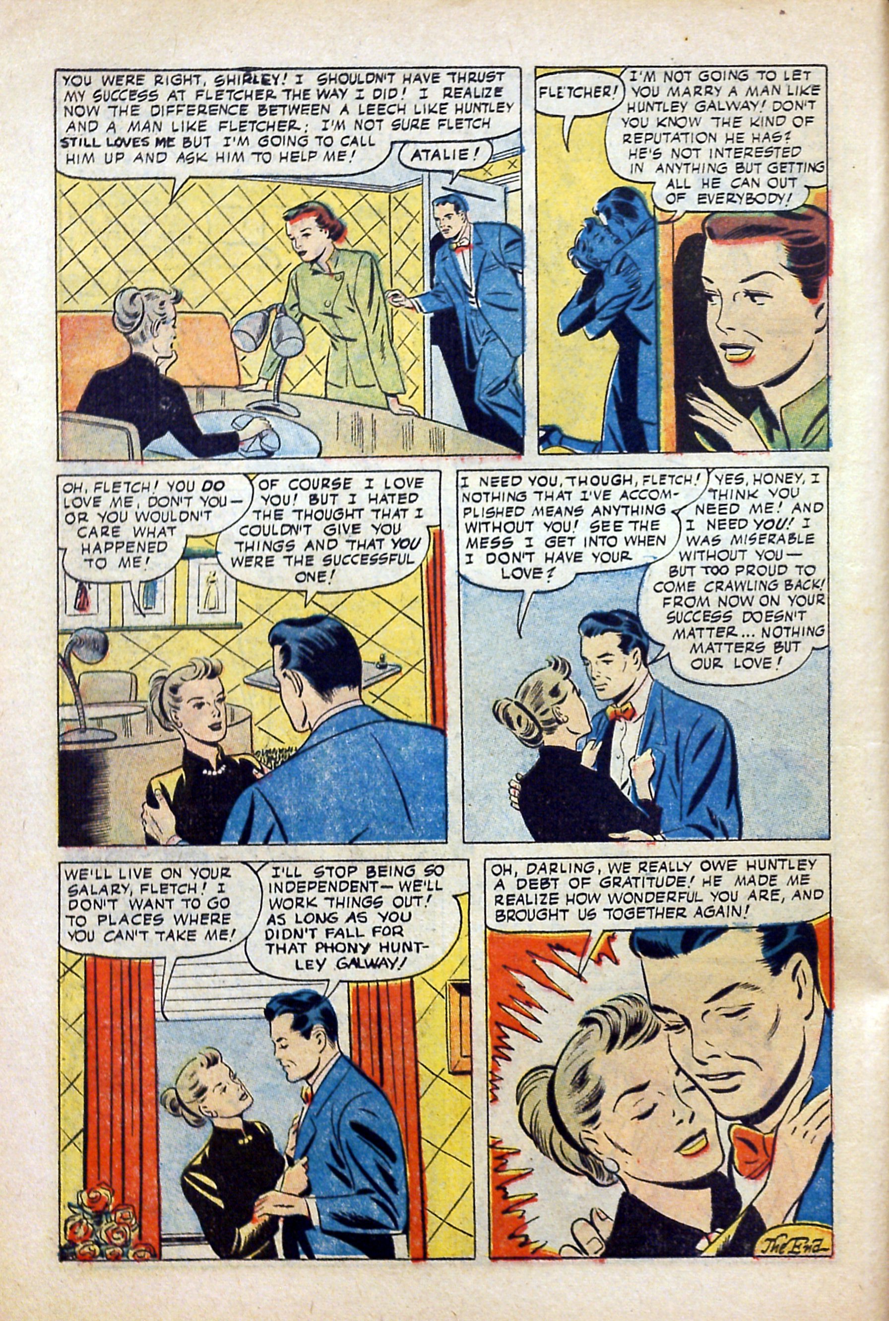 Read online Glamorous Romances comic -  Issue #87 - 10