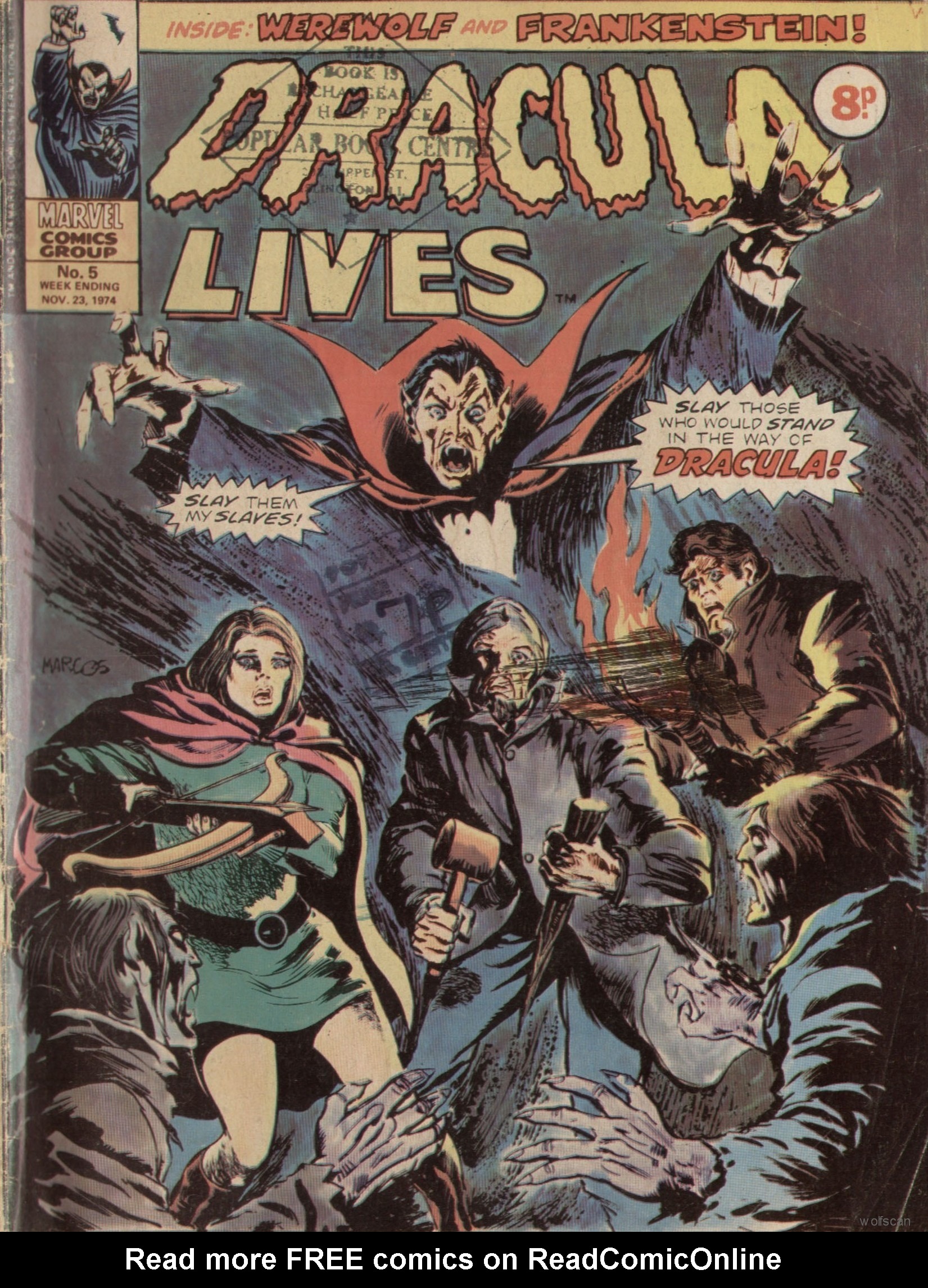 Read online Dracula Lives (1974) comic -  Issue #5 - 1