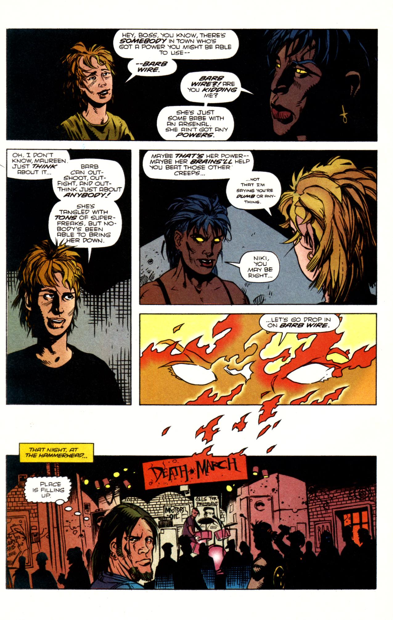 Read online Barb Wire (1994) comic -  Issue #8 - 21