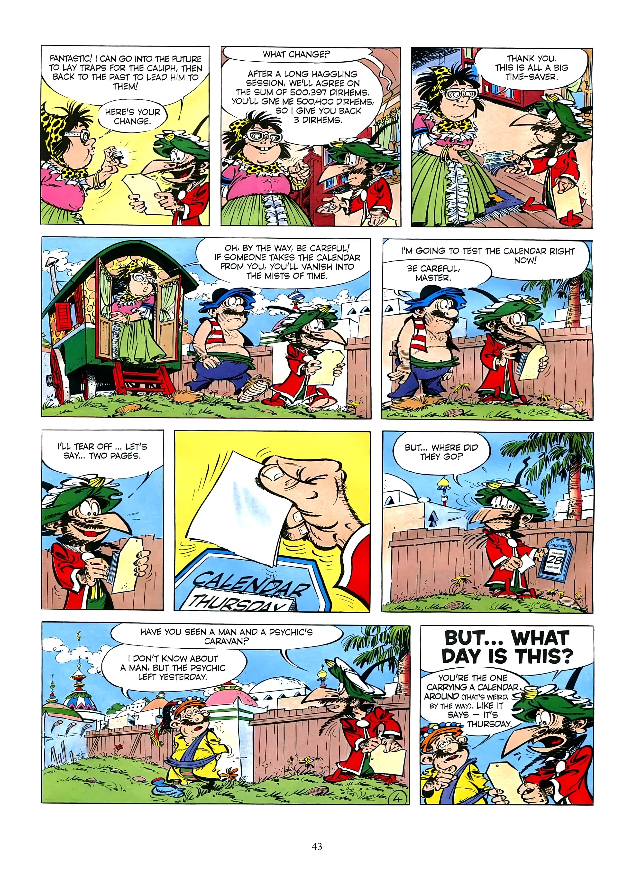 Read online Iznogoud comic -  Issue #11 - 45