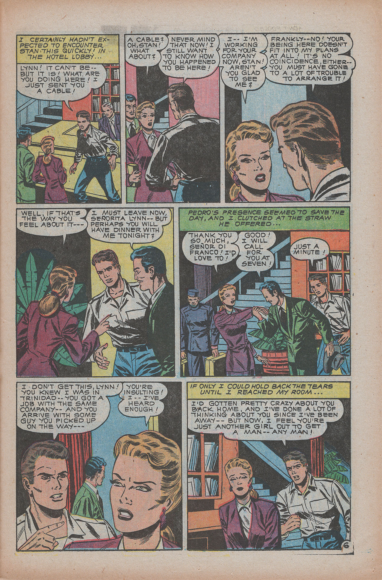 Read online Glamorous Romances comic -  Issue #55 - 23