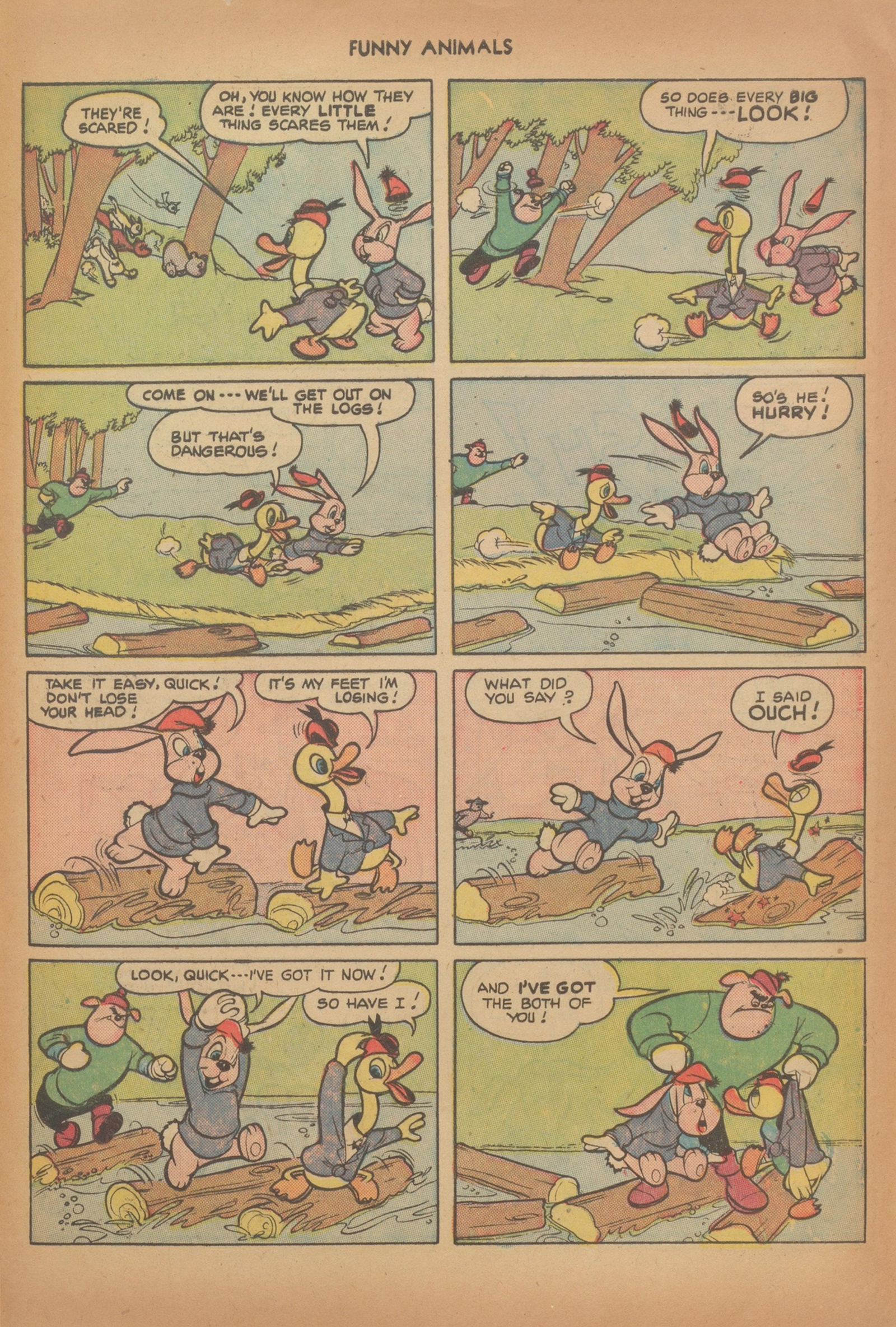 Read online Fawcett's Funny Animals comic -  Issue #71 - 33