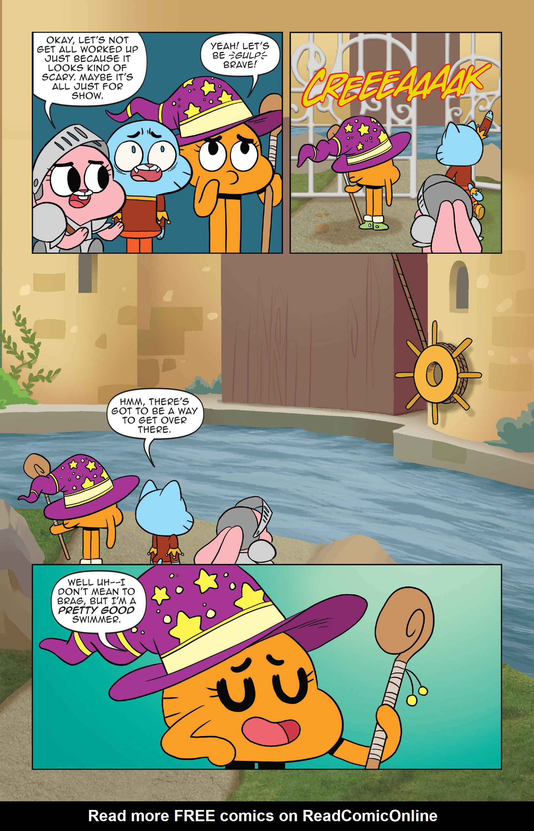 Read online The Amazing World of Gumball: Fairy Tale Trouble comic -  Issue # Full - 90