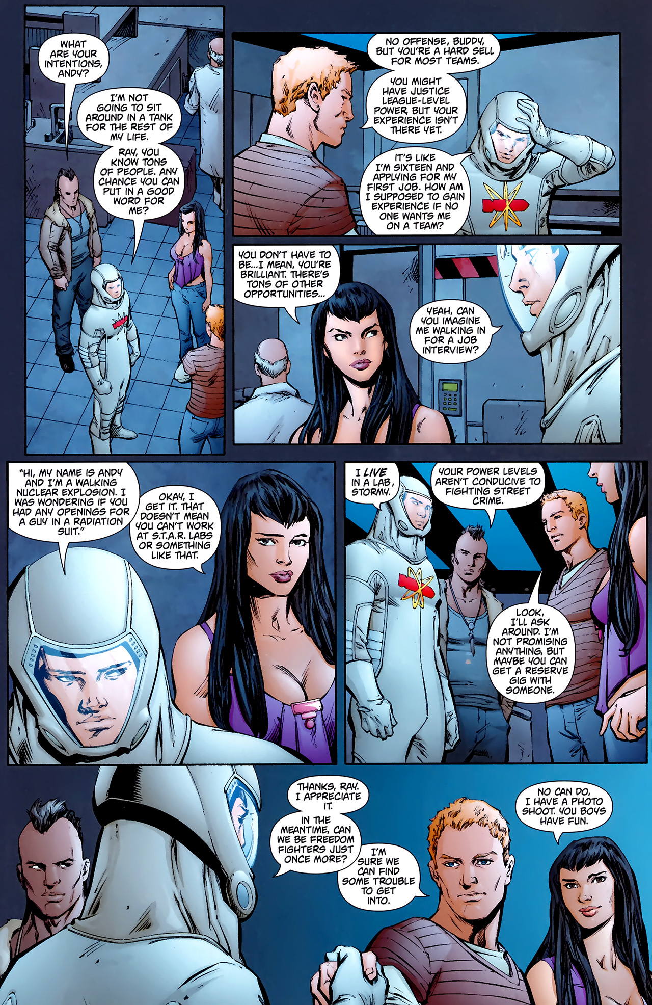 Read online Freedom Fighters (2010) comic -  Issue #9 - 12