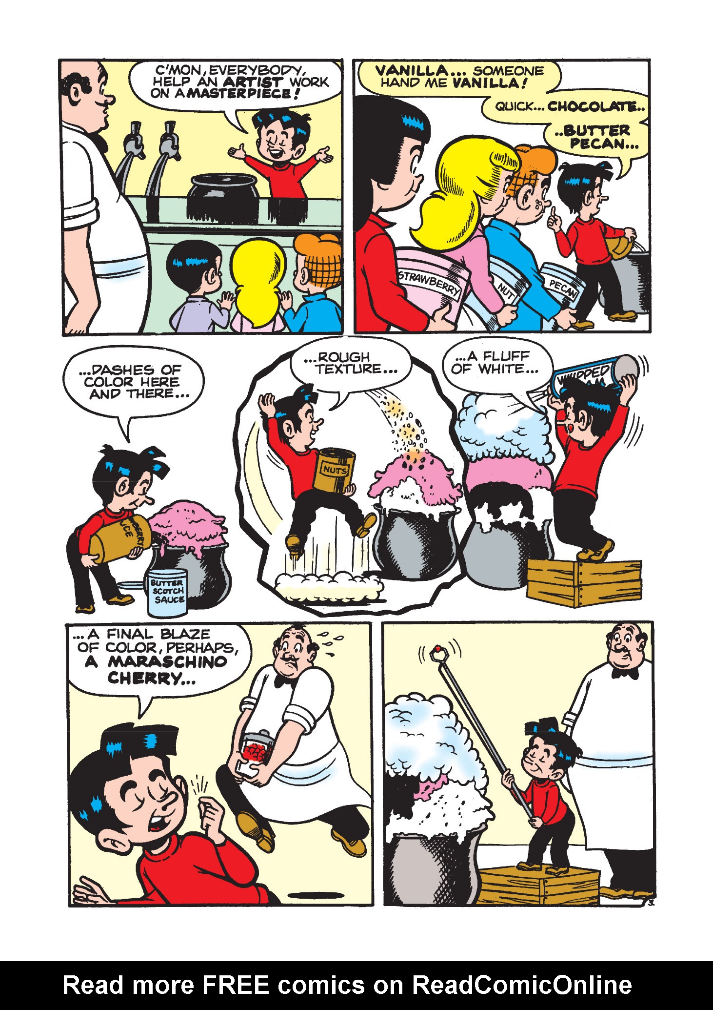 Read online Archie's Funhouse Double Digest comic -  Issue #9 - 136