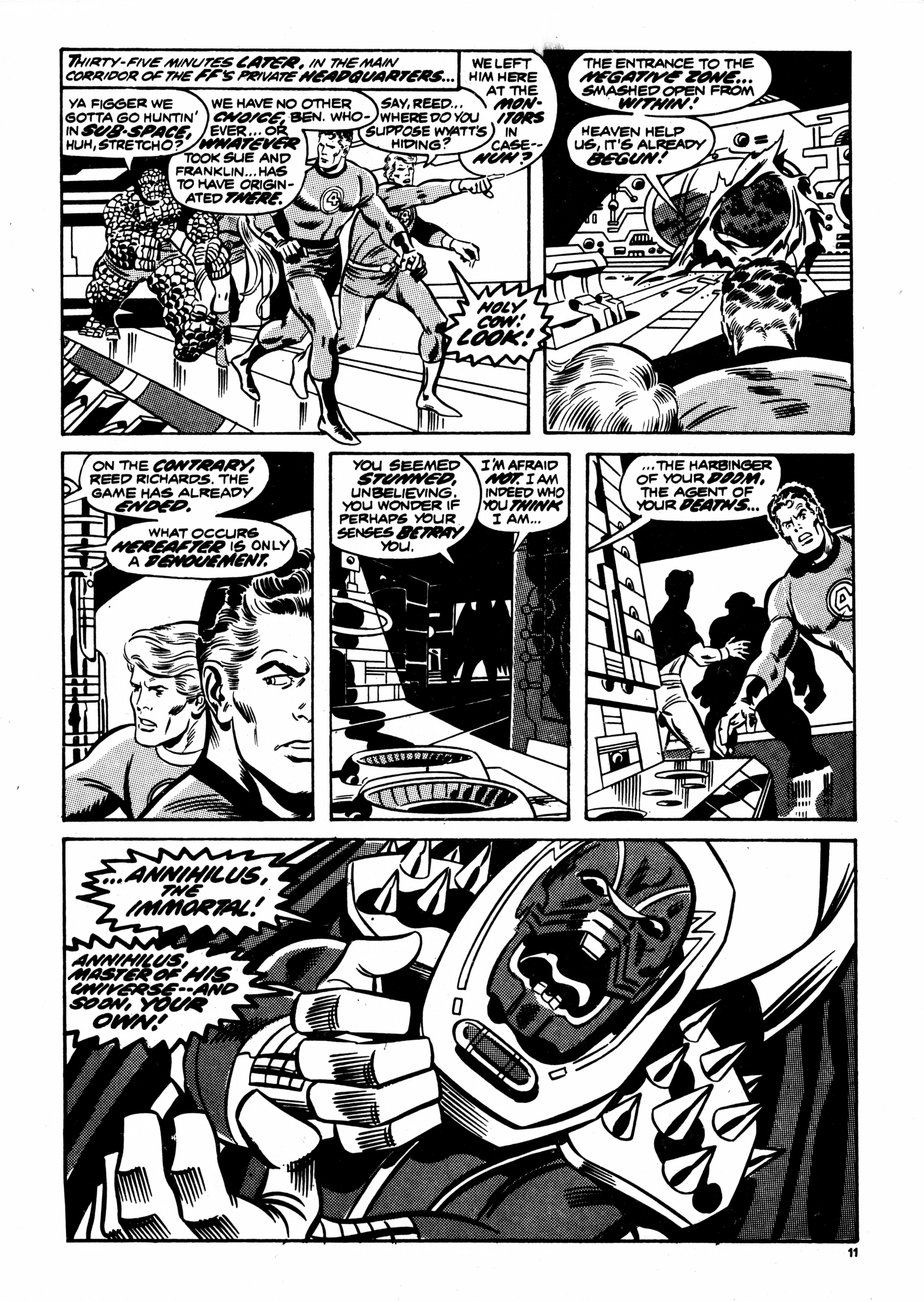 Read online Fantastic Four (1982) comic -  Issue #8 - 11