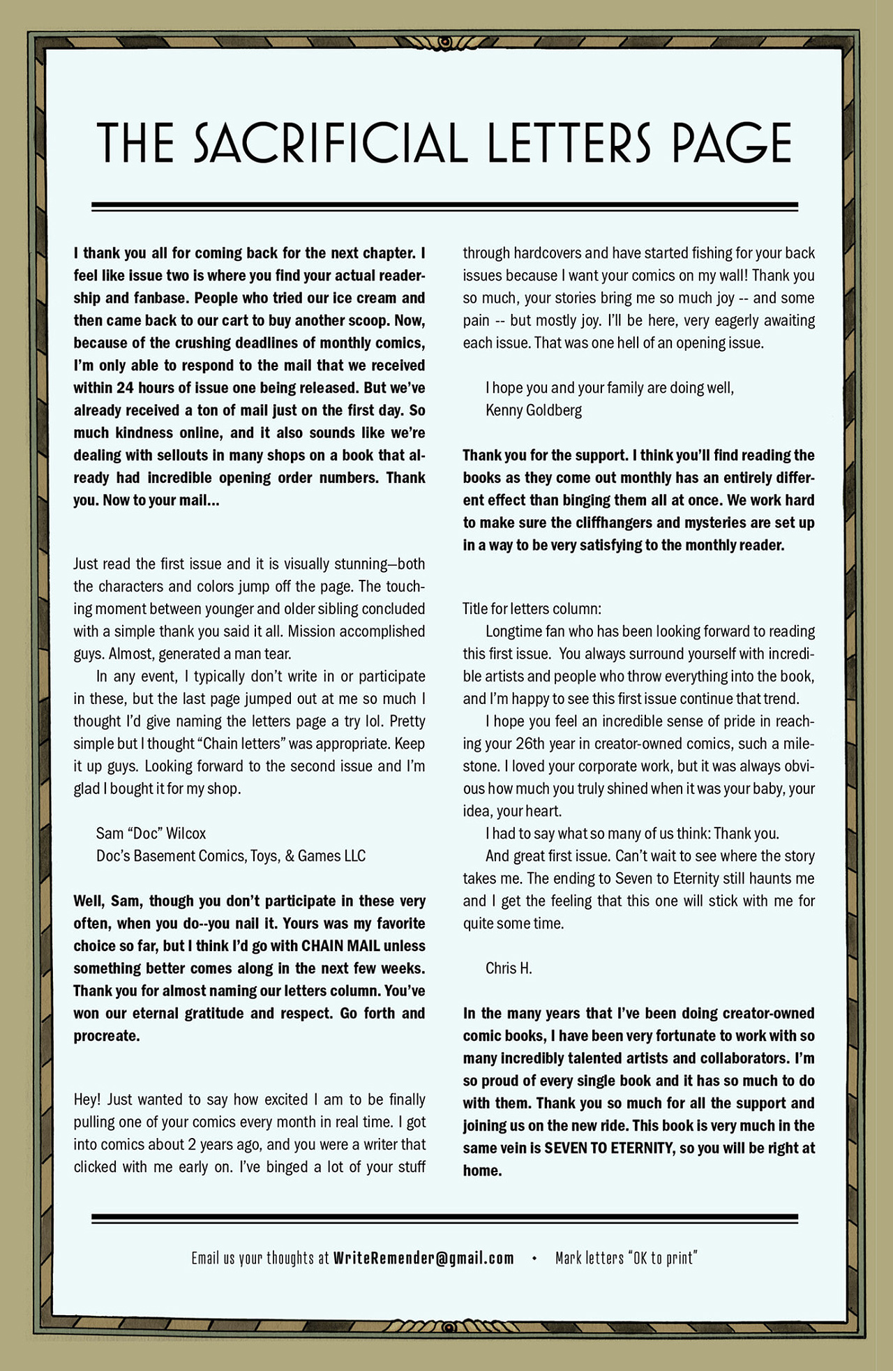 Read online The Sacrificers comic -  Issue #2 - 27