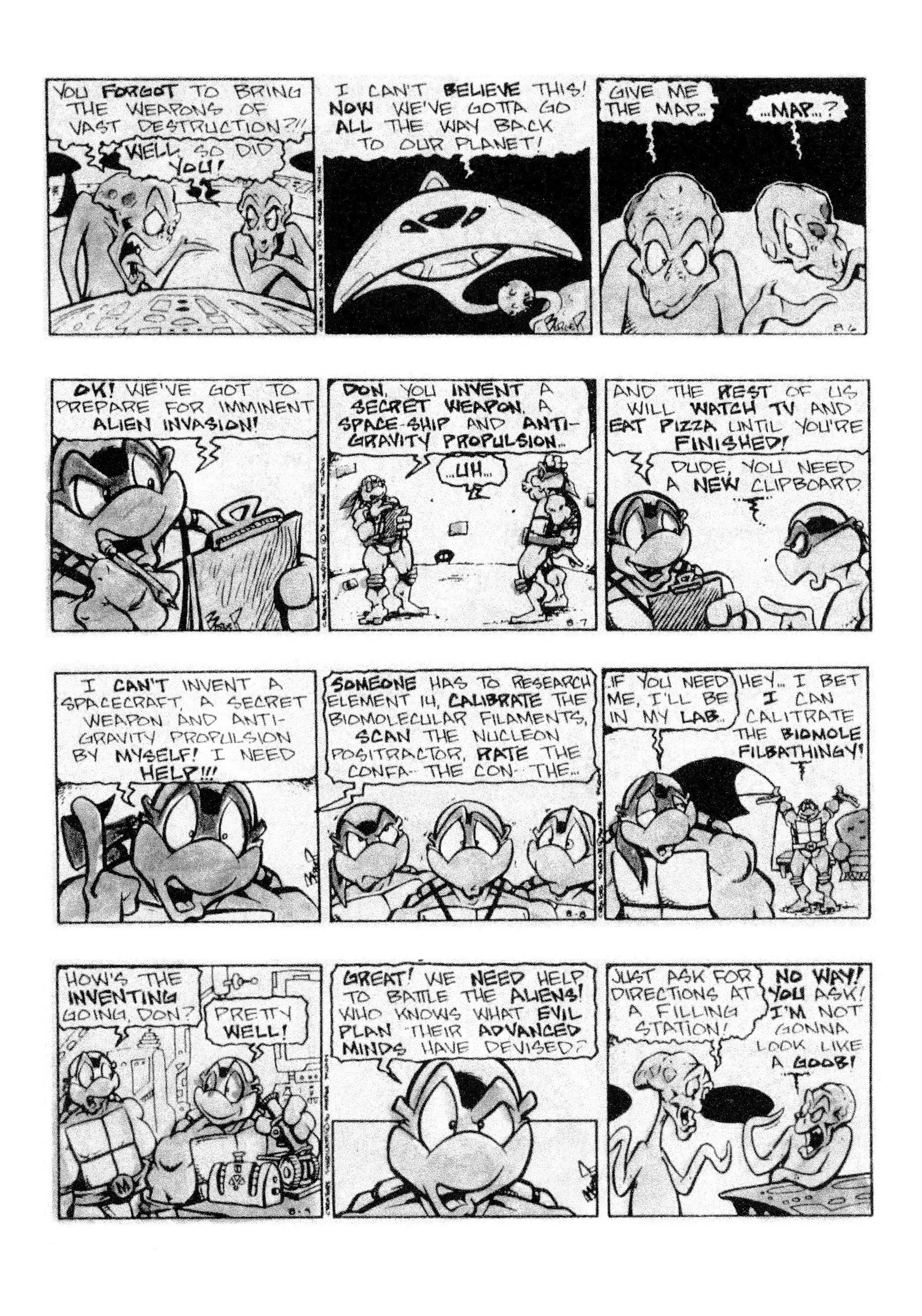 Read online Teenage Mutant Ninja Turtles: Complete Newspaper Daily Comic Strip Collection comic -  Issue # TPB 3 (Part 2) - 75