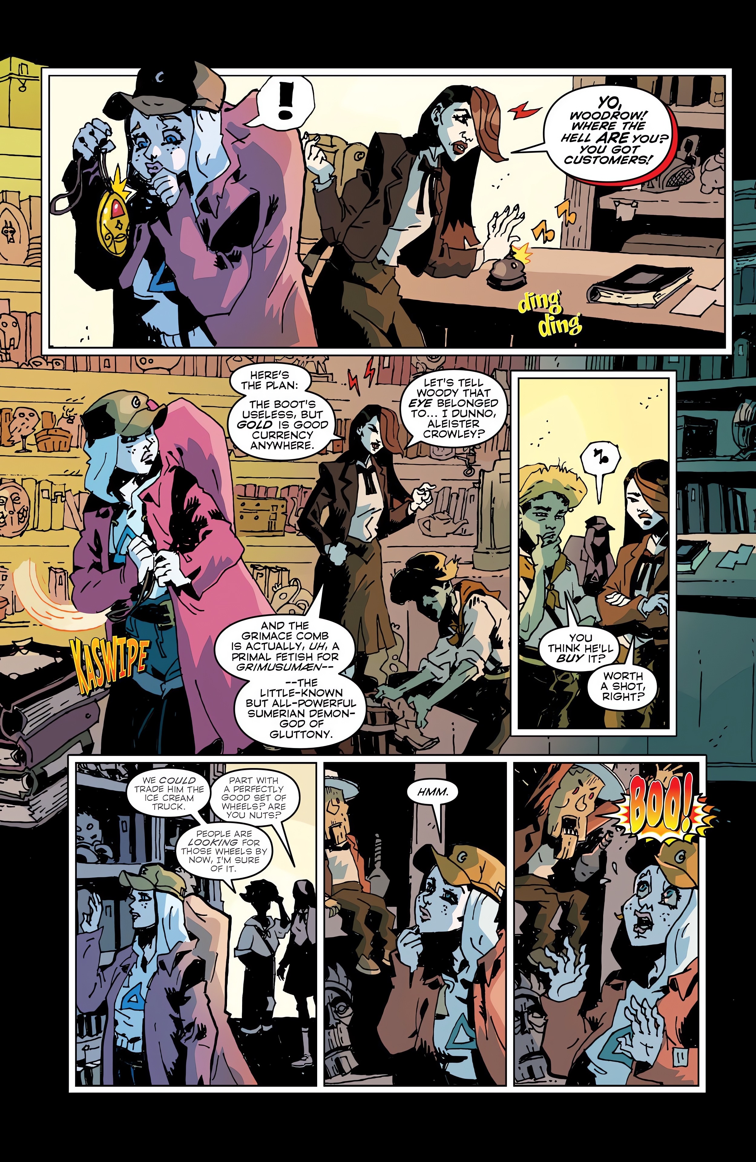 Read online In Hell We Fight! comic -  Issue #3 - 12