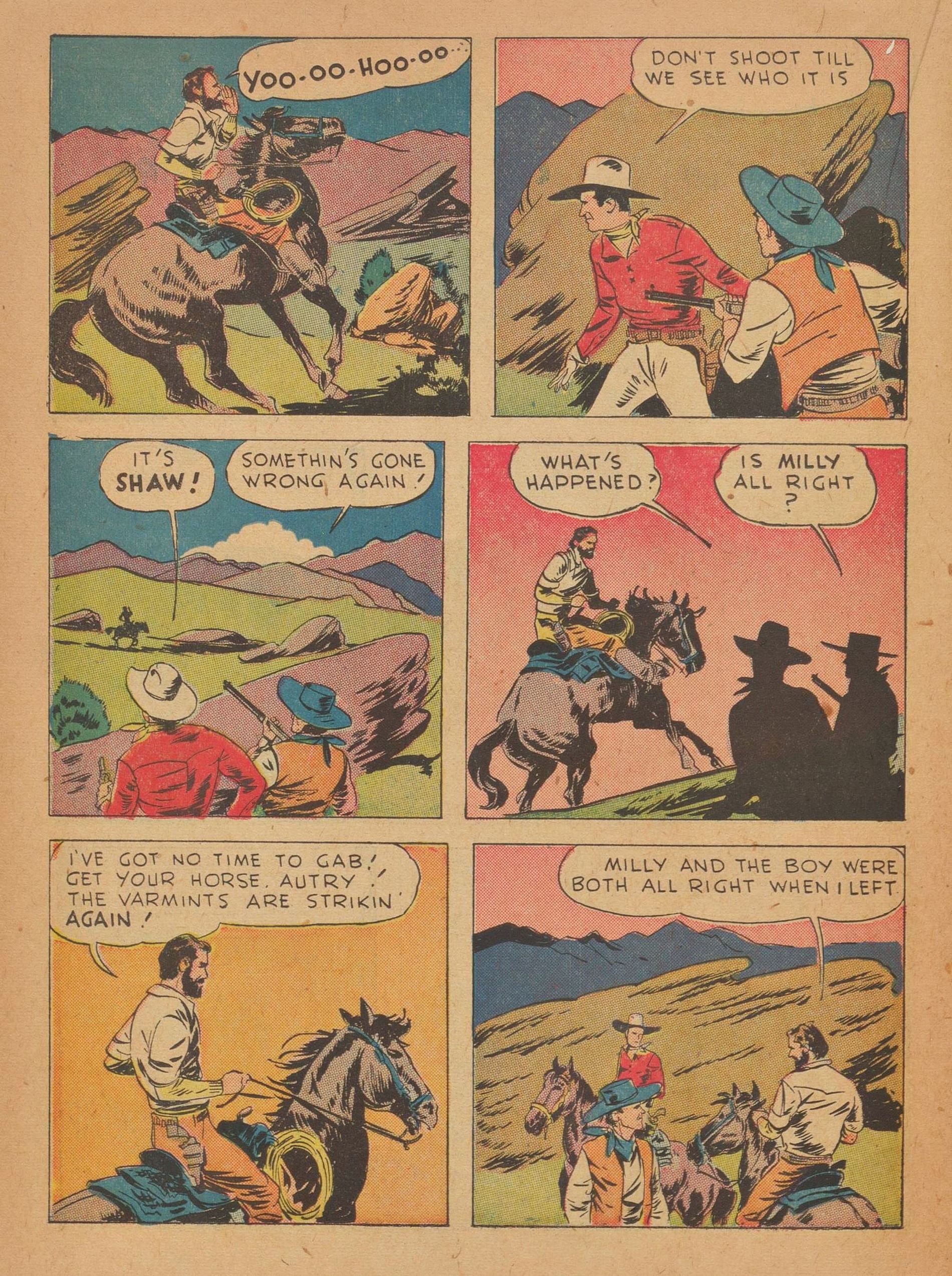 Read online Gene Autry Comics comic -  Issue #9 - 40