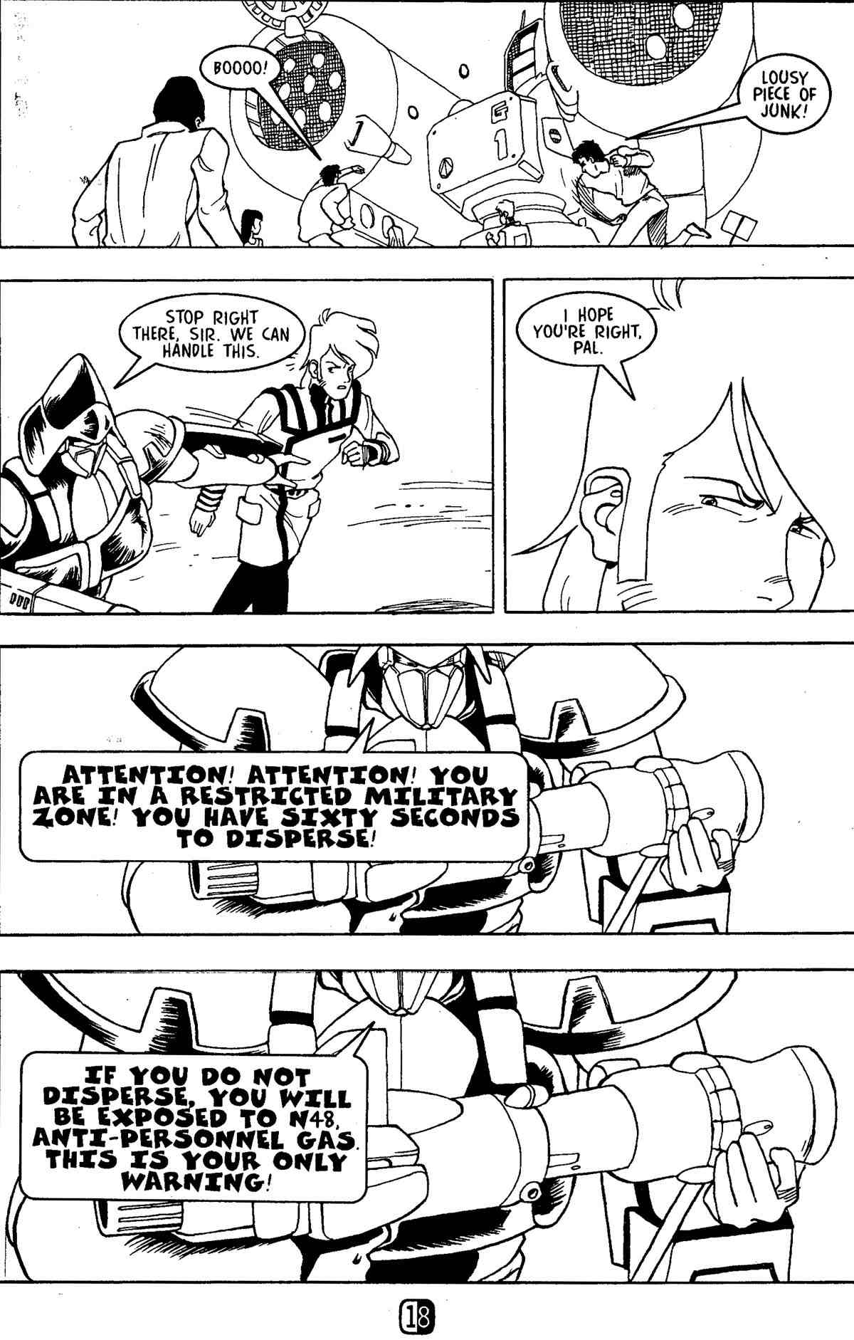Read online Robotech: War of the Believers comic -  Issue # TPB - 23