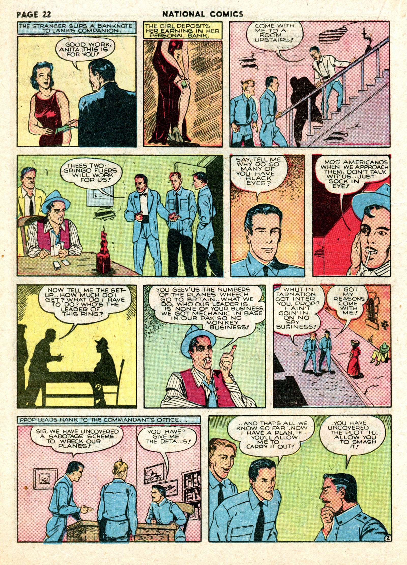 Read online National Comics comic -  Issue #8 - 24