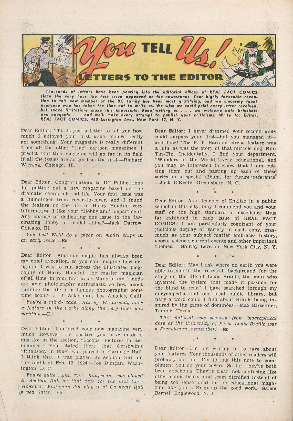 Read online Real Fact Comics comic -  Issue #3 - 30