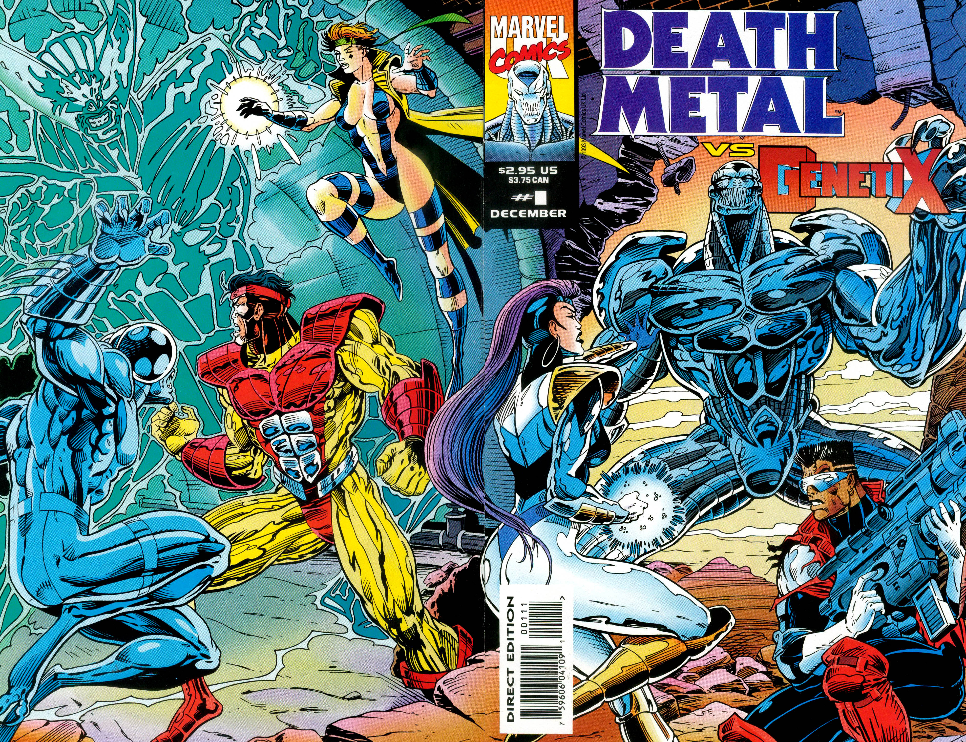 Read online Death Metal vs. Genetix comic -  Issue #1 - 1