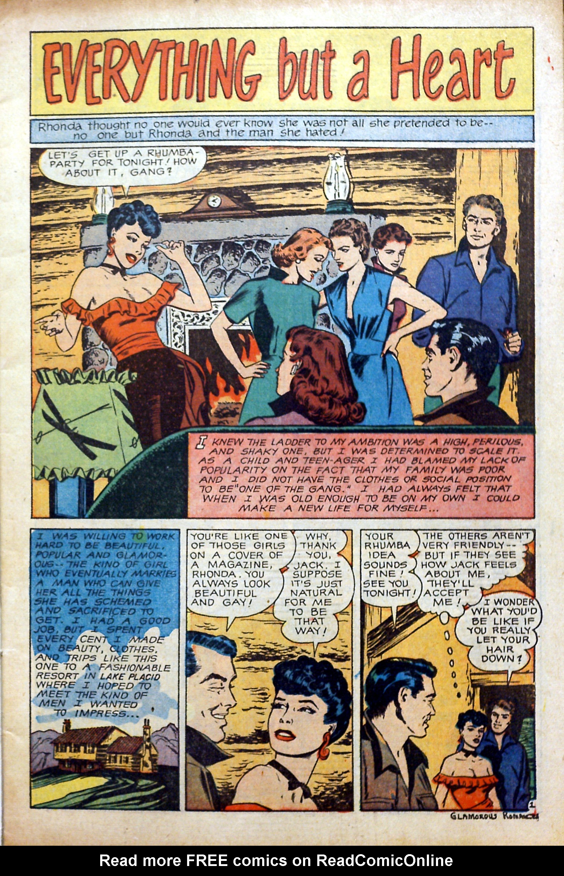 Read online Glamorous Romances comic -  Issue #56 - 3