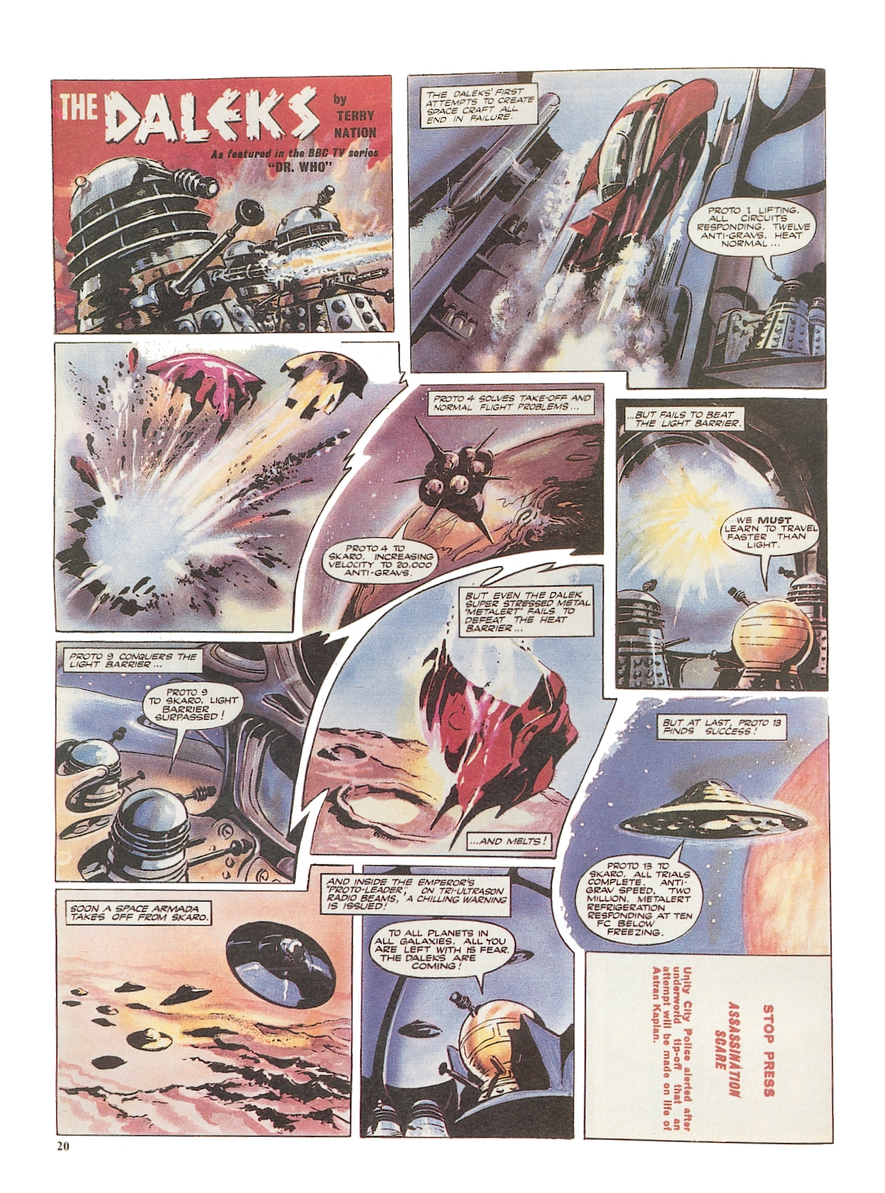 Read online Dalek Chronicles comic -  Issue # TPB - 20