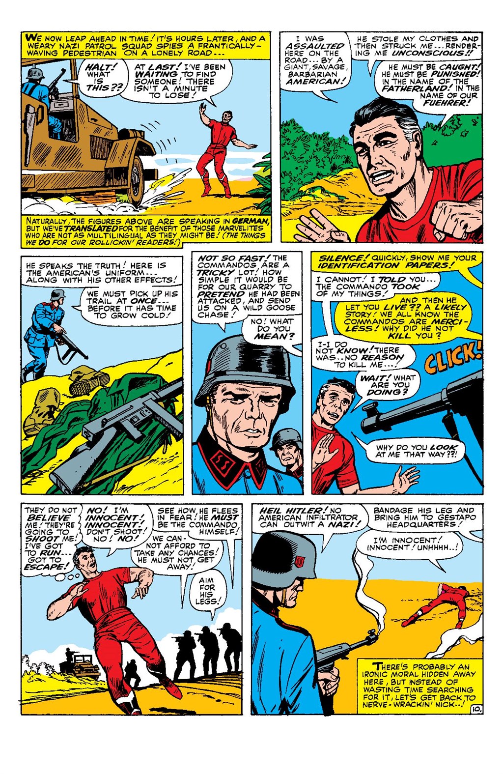 Read online Sgt. Fury Epic Collection: The Howling Commandos comic -  Issue #Sgt. Fury Epic Collection Berlin Breakout (Part 2) - 85