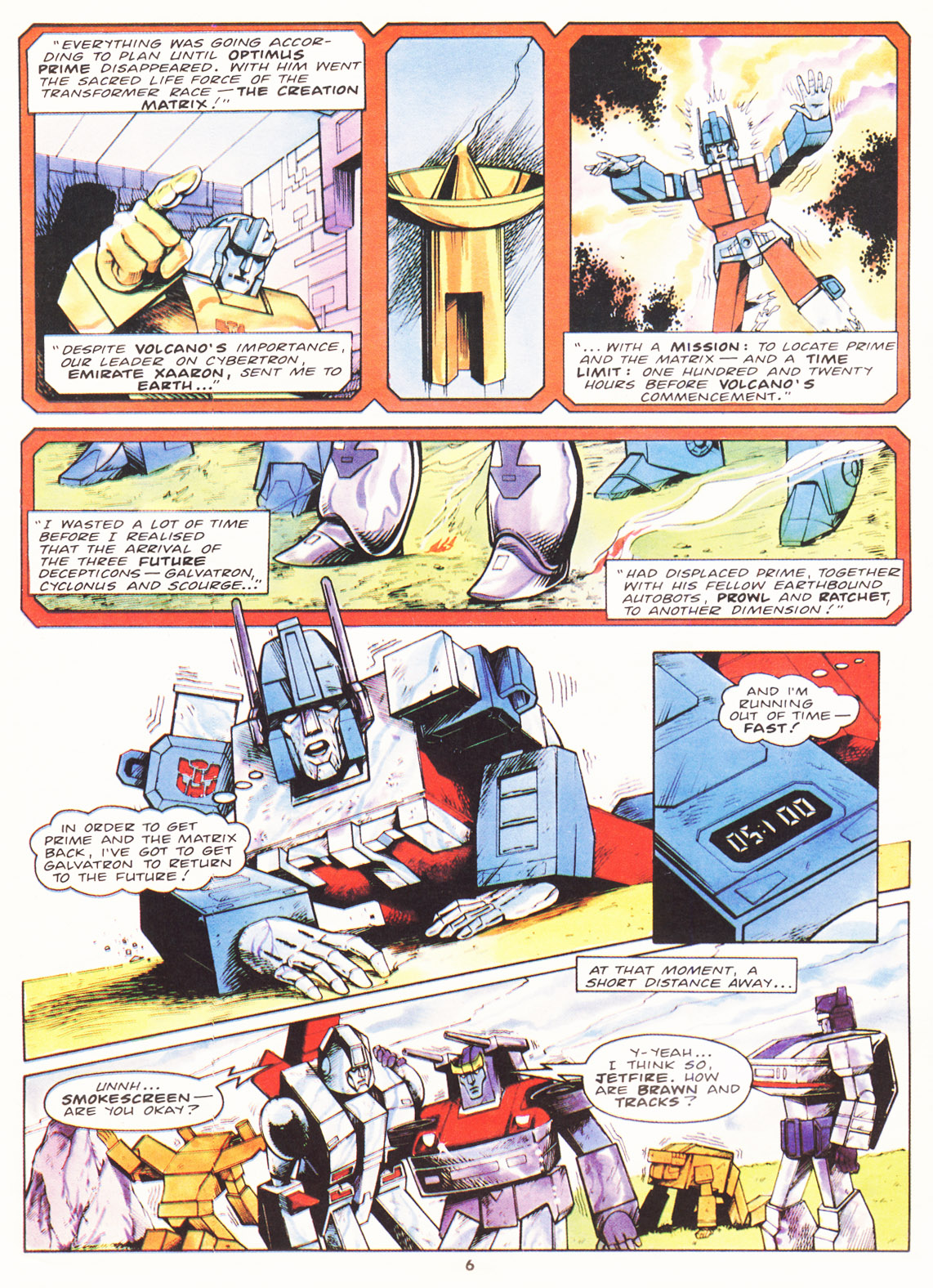 Read online The Transformers (UK) comic -  Issue #87 - 6